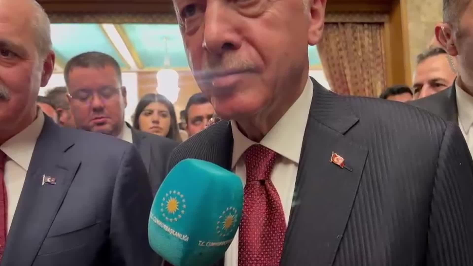 AKP GENEL BAŞKANI VE CUMHURBAŞKANI ERDOĞAN: "ÖZGÜR ÖZEL'İN RANDEVU TALEPLERİ OLDU. İNŞALLAH KISA SÜREDE BİR ARAYA GELİŞİ GERÇEKLEŞTİRİRİZ"