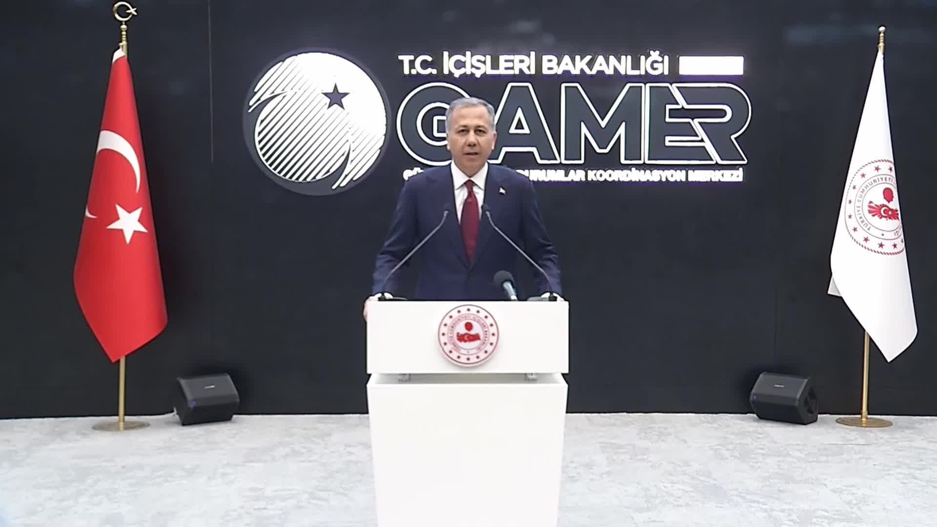 ALİ YERLİKAYA'DAN "SEÇİM GÜVENLİĞİ" AÇIKLAMASI: "31 MART'TA 594 BİN PERSONEL GÖREVLENDİRİLDİ"