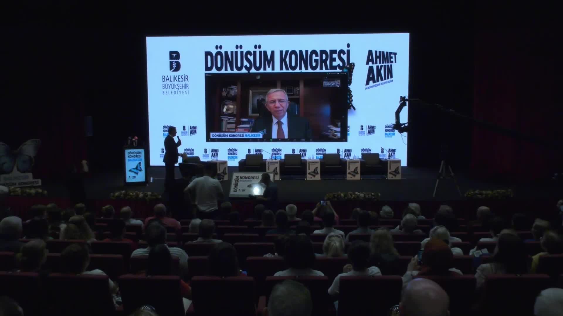 Ankara Büyükşehir Belediye Başkanı Yavaş'tan Balıkesir Dönüşüm Kongresi'nde kentsel planlama vurgusu