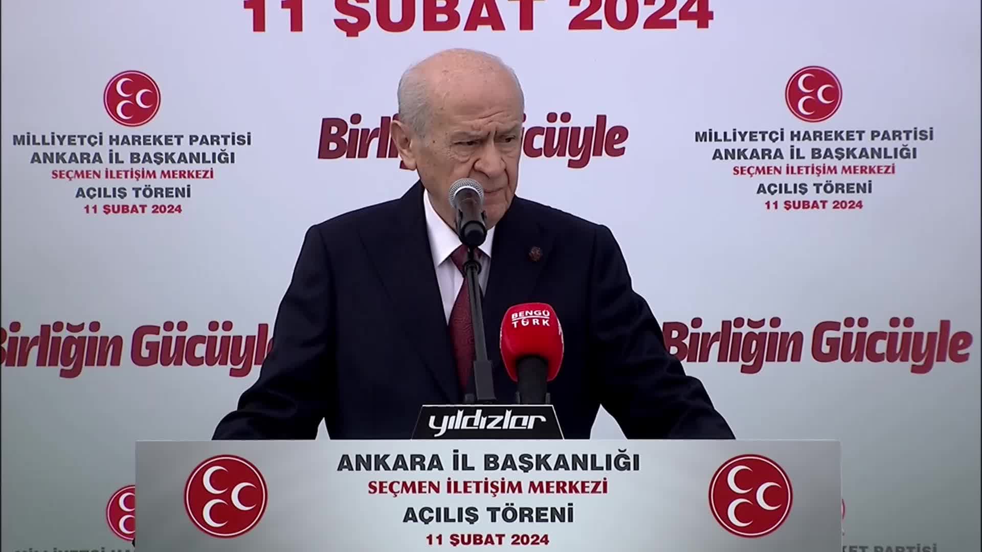 BAHÇELİ: "BİZİM ÜSTESİNDEN GELEMEYECEĞİMİZ, ALTINDAN KALKAMAYACAĞIMIZ HİÇBİR SORUN YOKTUR"