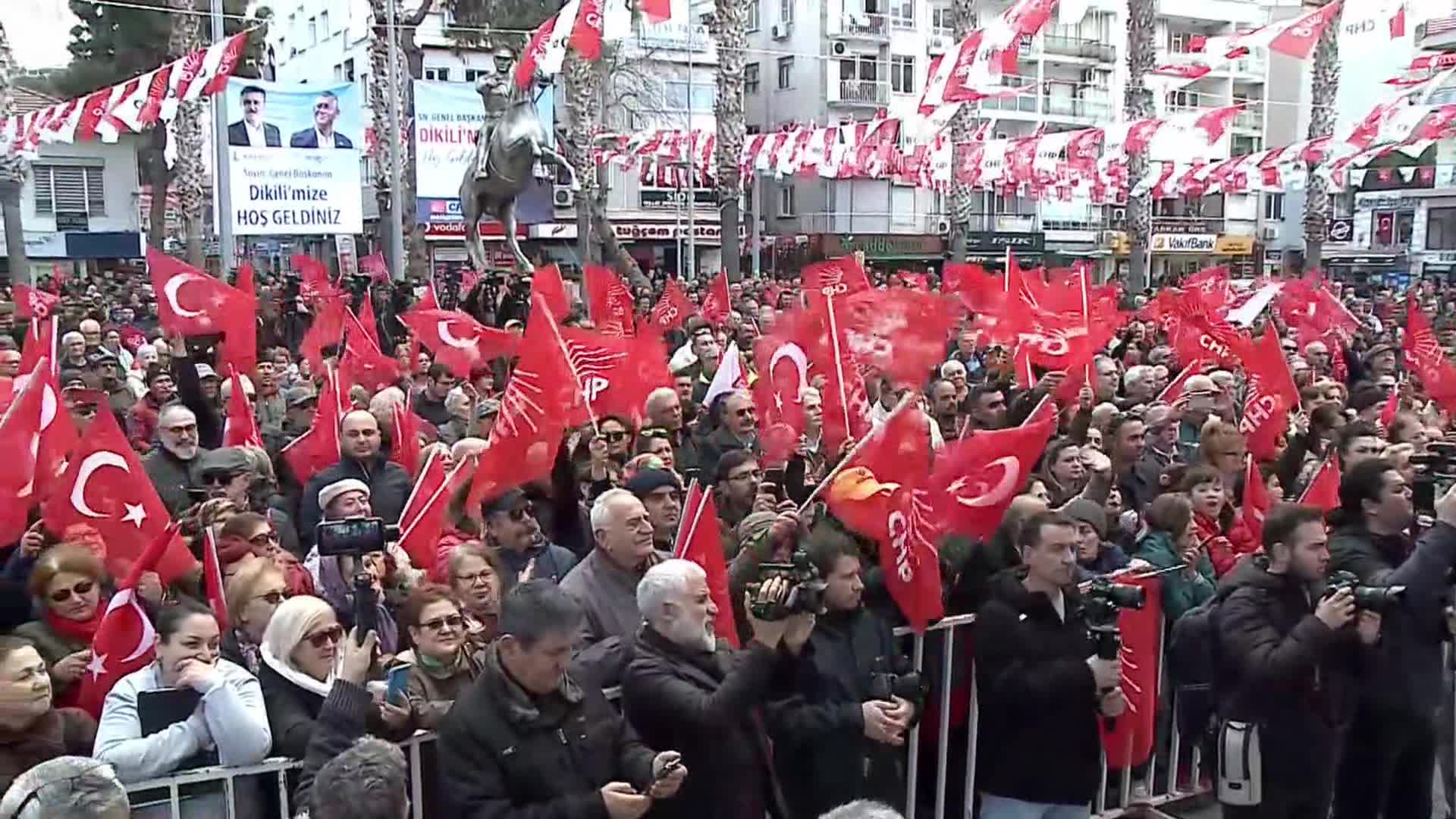 CHP İZMİR BÜYÜKŞEHİR BELEDİYE BAŞKAN ADAYI CEMİL TUGAY: "BİZ GÜCÜMÜZÜ, PARTİMİZİN VE CUMHURİYETİMİZİN KURUCUSU GAZİ MUSTAFA KEMAL ATATÜRK'TEN ALIYORUZ"