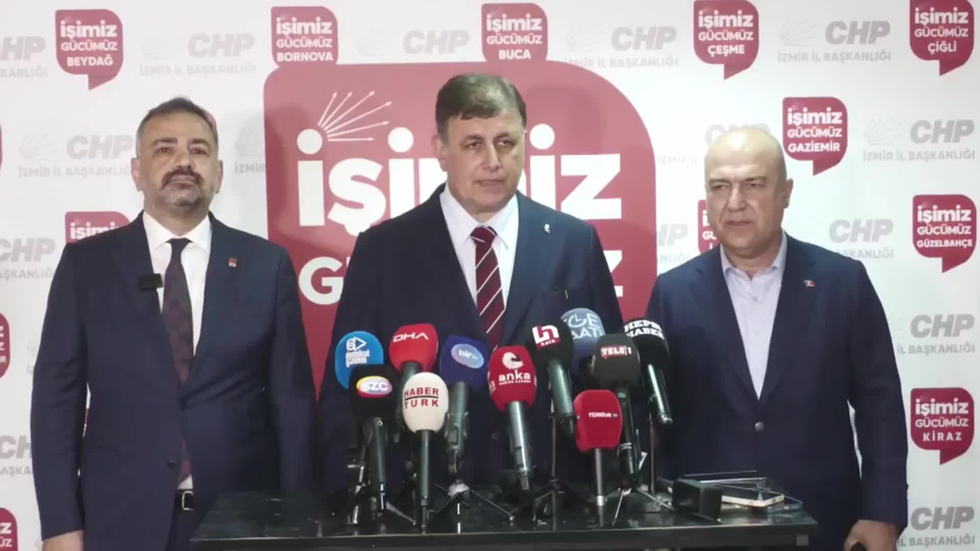 CHP İZMİR BÜYÜKŞEHİR BELEDİYE BAŞKAN ADAYI CEMİL TUGAY: "CHP, TÜRKİYE'NİN KADERİNİ DEĞİŞTİRECEK BİR BAŞARI ORTAYA KOYDU"