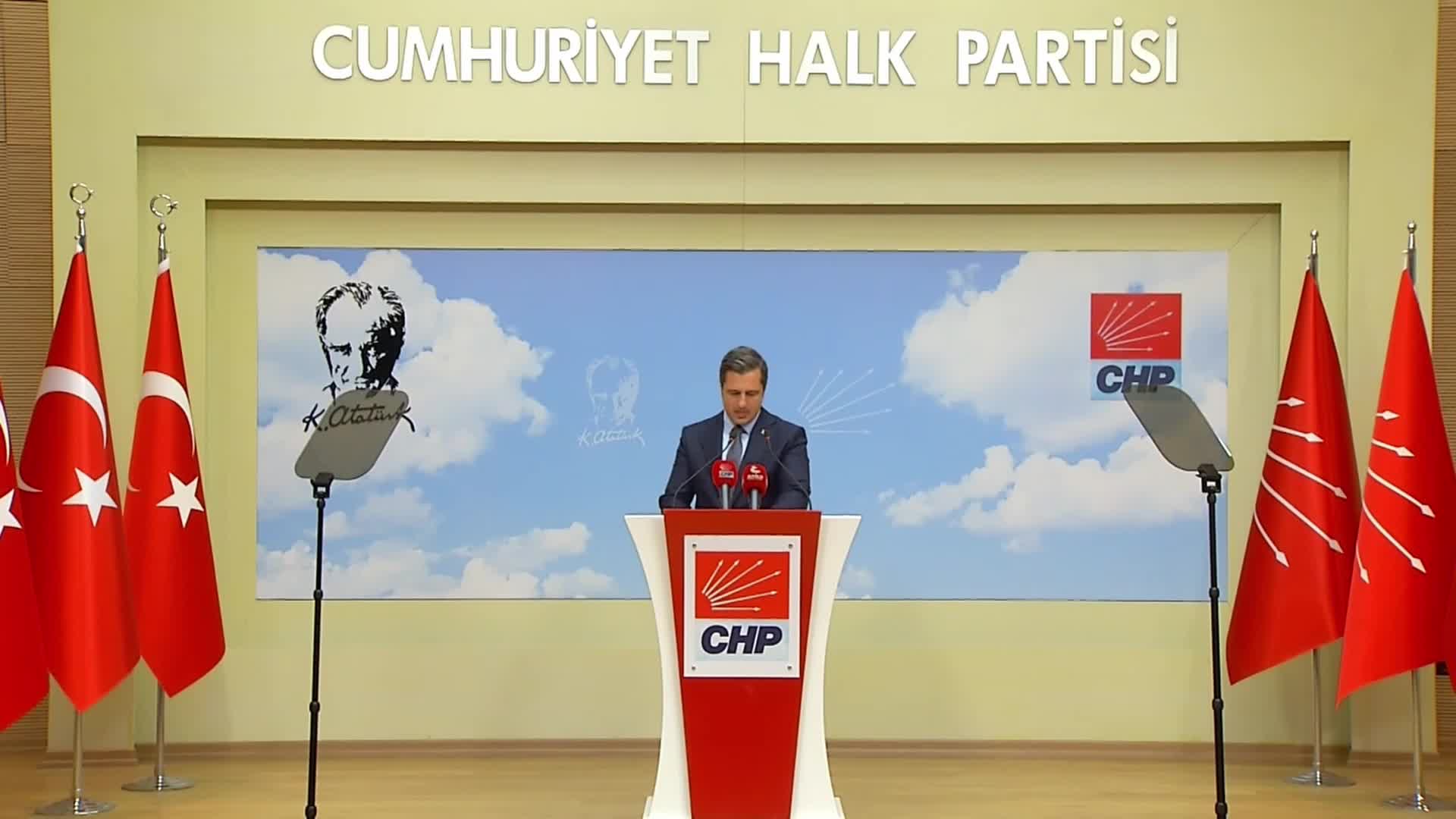 CHP SÖZCÜSÜ YÜCEL: "ANAYASAL KURUMLARI YOK SAYIP, ANAYASA'YI İHLAL EDENLERLE CHP'NİN MUTABIK OLMASI SÖZ KONUSU DAHİ DEĞİLDİR"