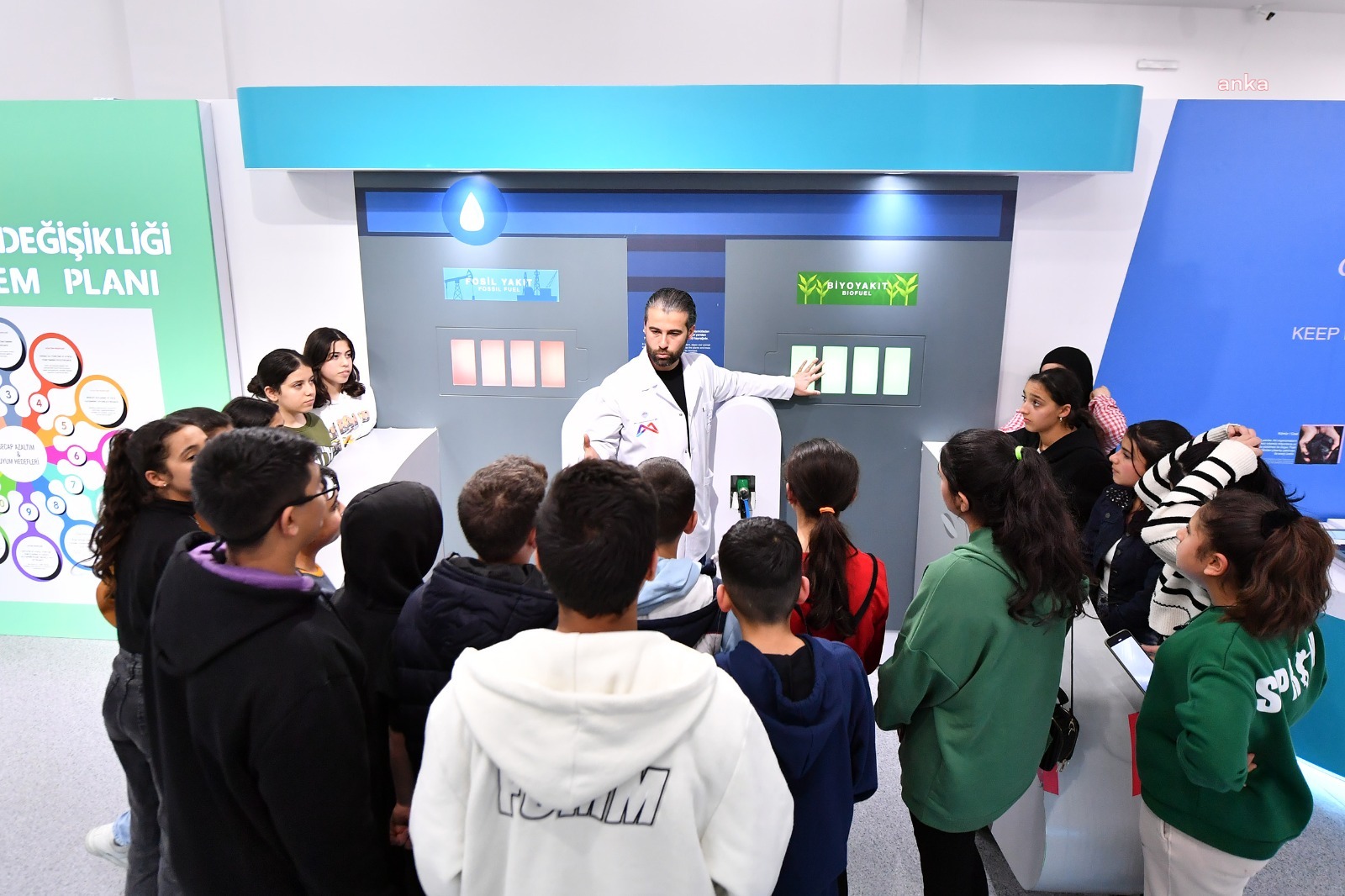ÇİLEK KURS MERKEZİ ÖĞRENCİLERİ, MERCAN 100. YIL İKLİM VE ÇEVRE BİLİM MERKEZİ’Nİ ZİYARET ETTİ