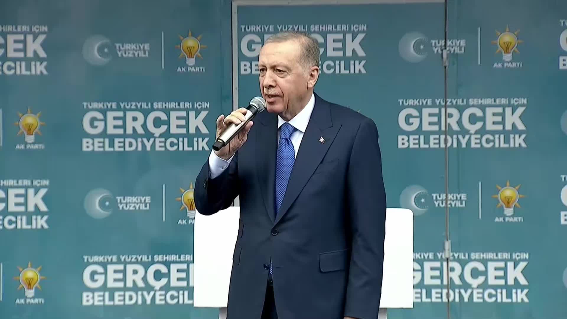 CUMHURBAŞKANI ERDOĞAN: "KENT UZLAŞISI DİYE BİR ŞEY UYDURDULAR, KİMİN ELİ KİMİN CEBİNDE BELLİ DEĞİL"