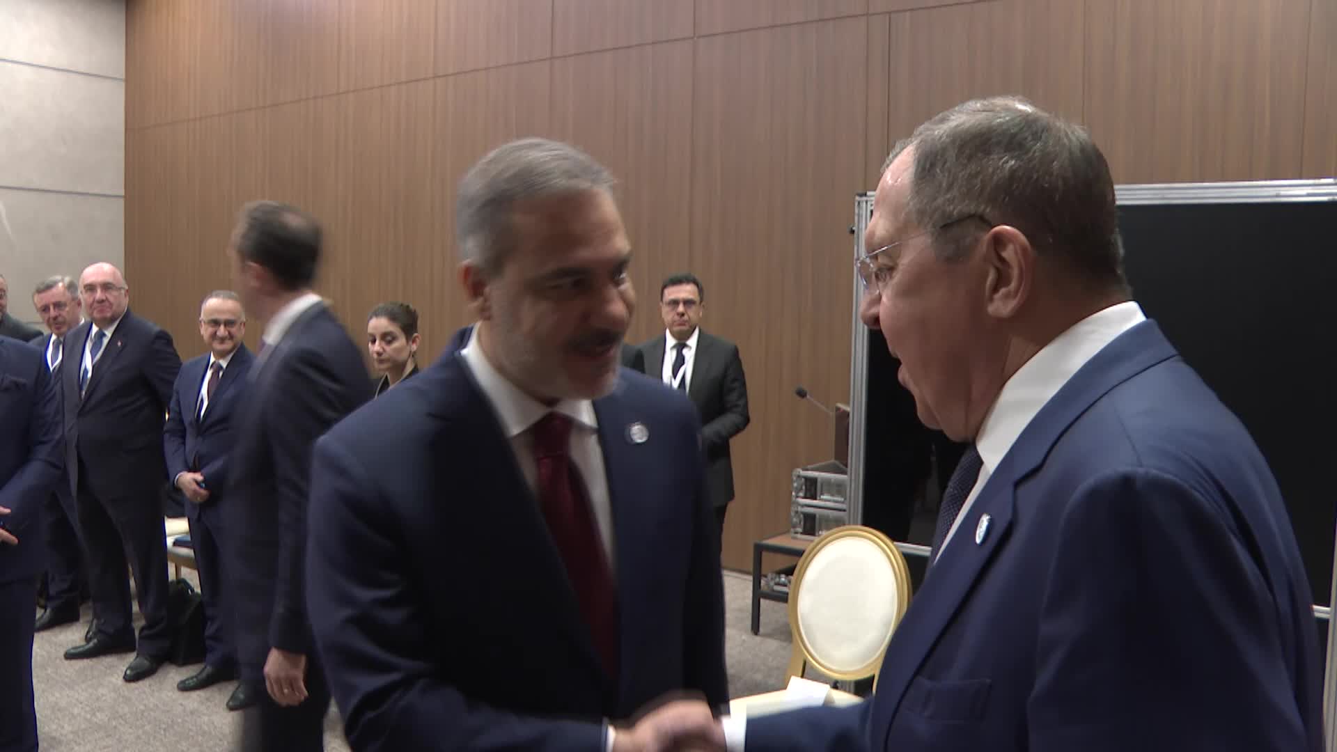 DIŞİŞLERİ BAKANI FİDAN, RUSYA DIŞİŞLERİ BAKANI LAVROV İLE GÖRÜŞTÜ