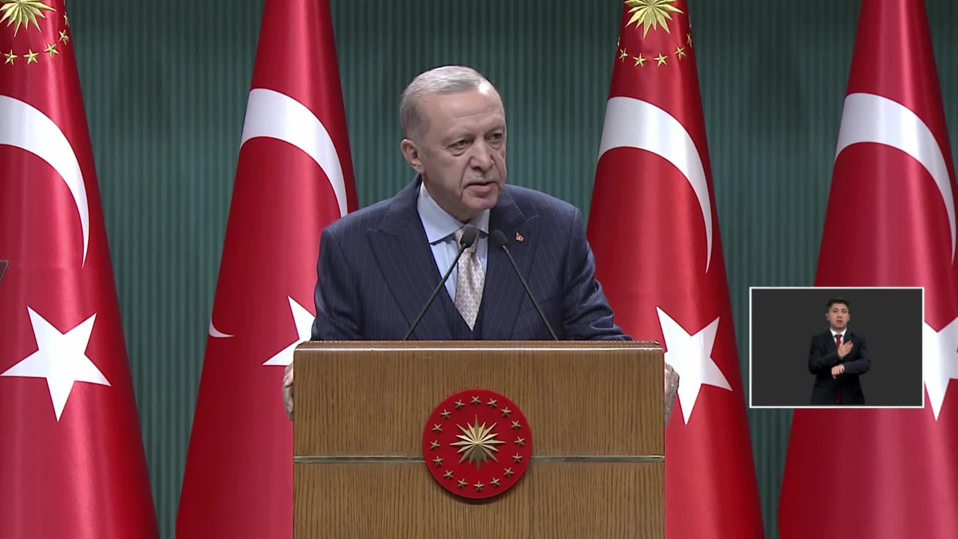 ERDOĞAN: "13 NİSAN GECESİ YÜREKLERİMİZİ AĞZIMIZA GETİREN GERİLİMİN BİRİNCİ MÜSEBBİBİ NETANYAHU'DUR"