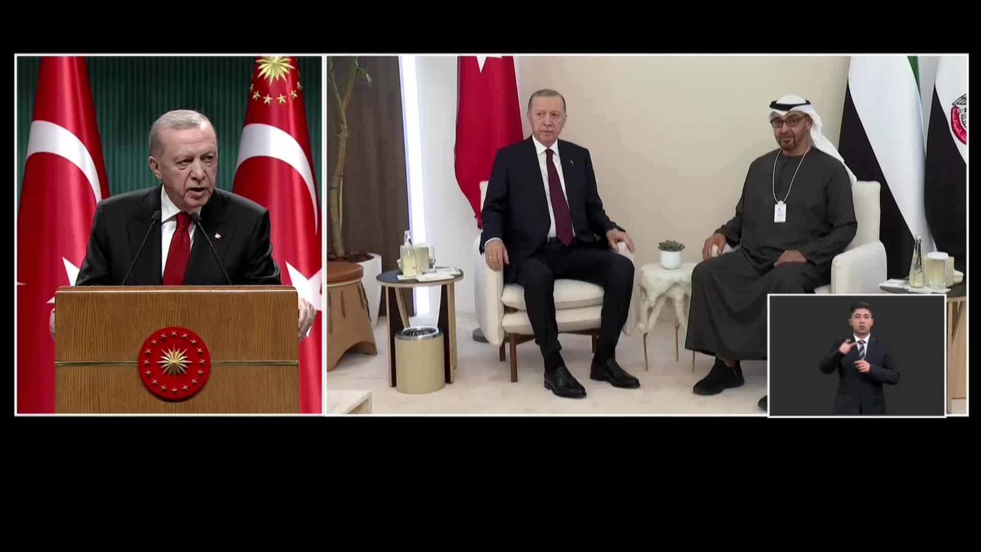 ERDOĞAN: ÇALIŞANLARIMIZIN VE EMEKLİLERİMİZİN BUGÜNKÜ SIKINTILARINA GÖZLERİMİZİ KAPAMAMIZ MÜMKÜN MÜ? ELBETTE, YAŞANAN SIKINTILARIN FARKINDAYIZ