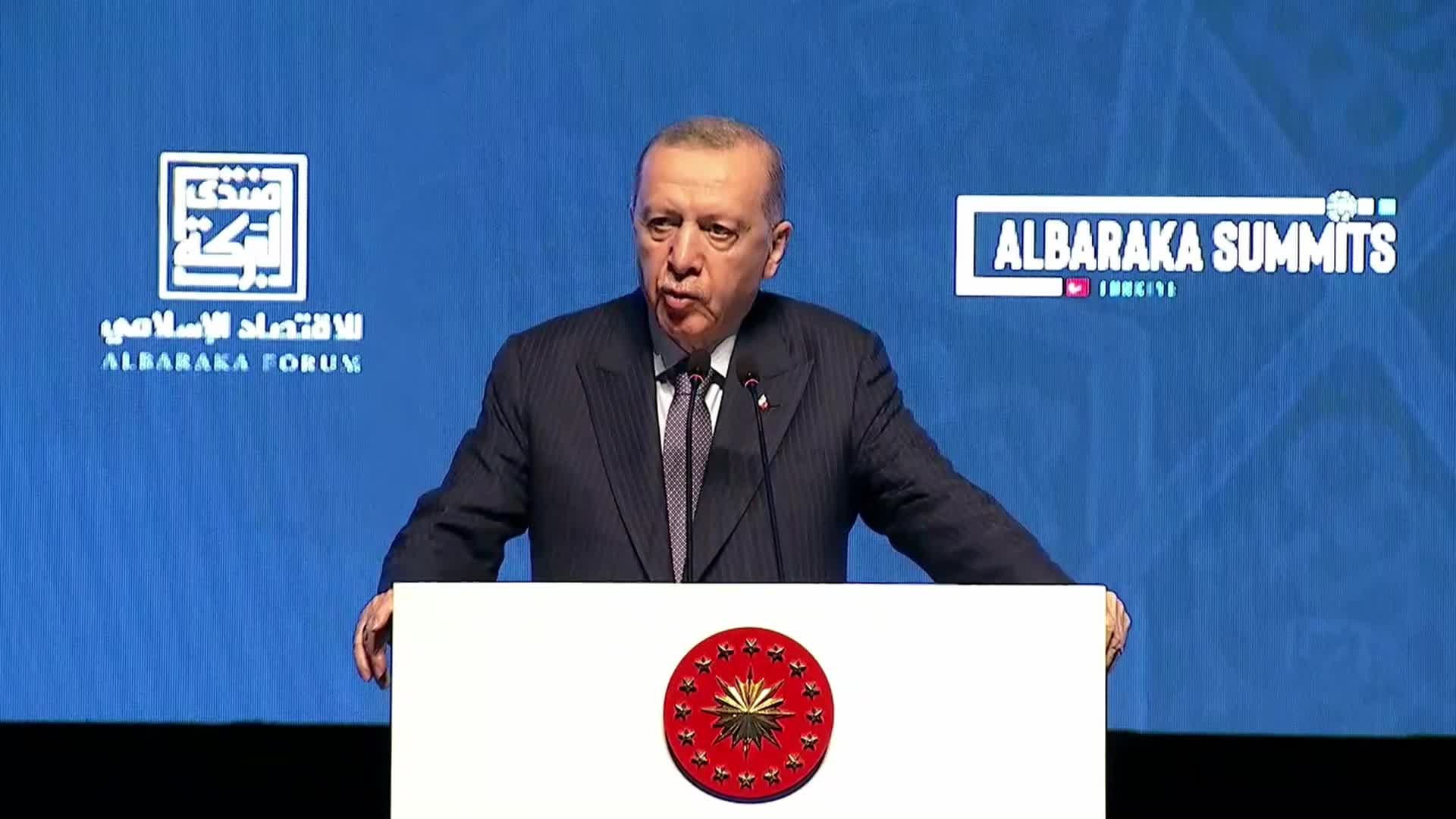 Erdoğan: Katılım finansın bankacılık varlıkları içindeki payını yüzde 15'e taşımayı hedefliyoruz