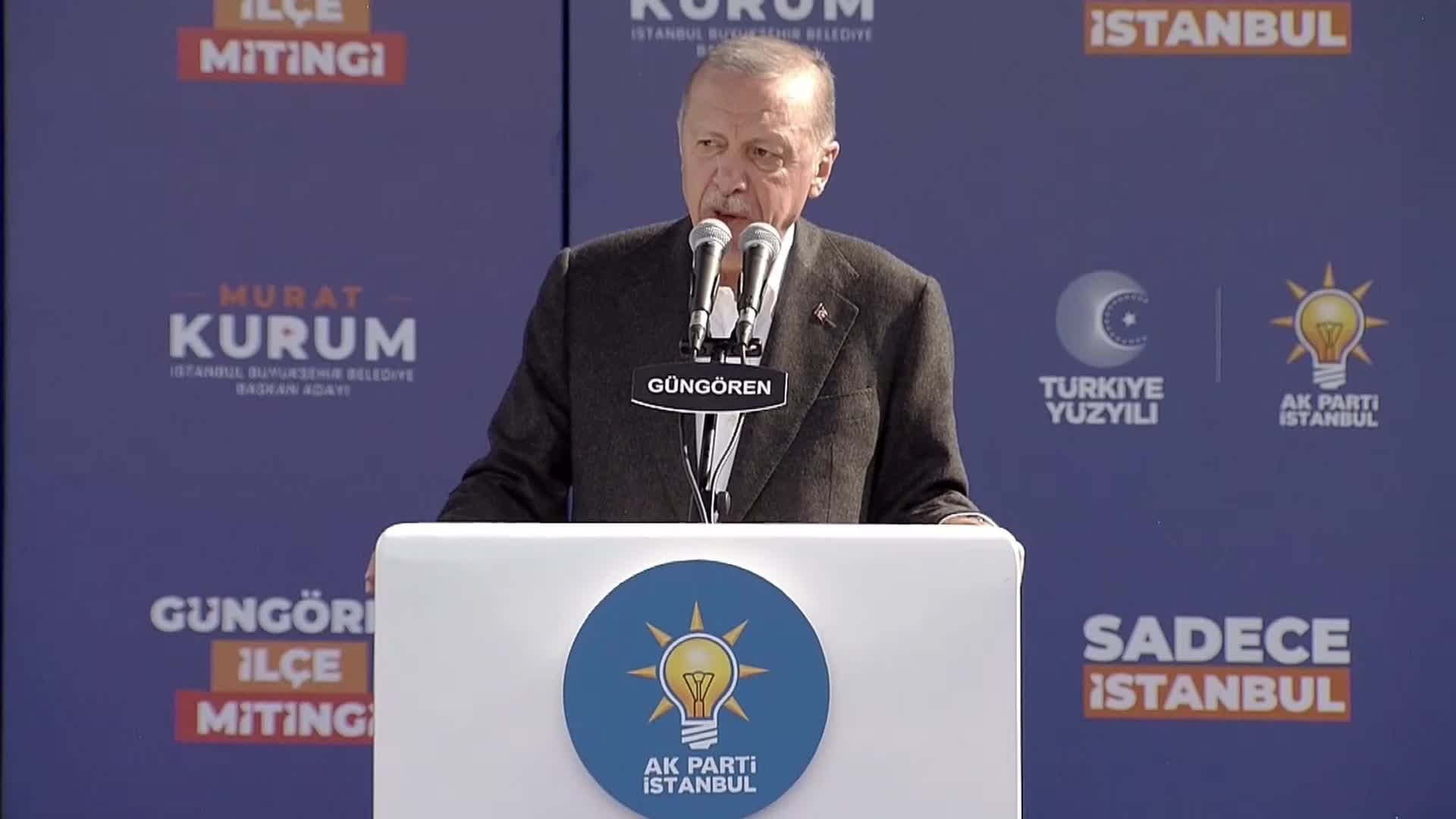 ERDOĞAN: MİLLETİMİZİN SANDIKTAN ÇIKAN İRADESİNE SAYGILIYIZ