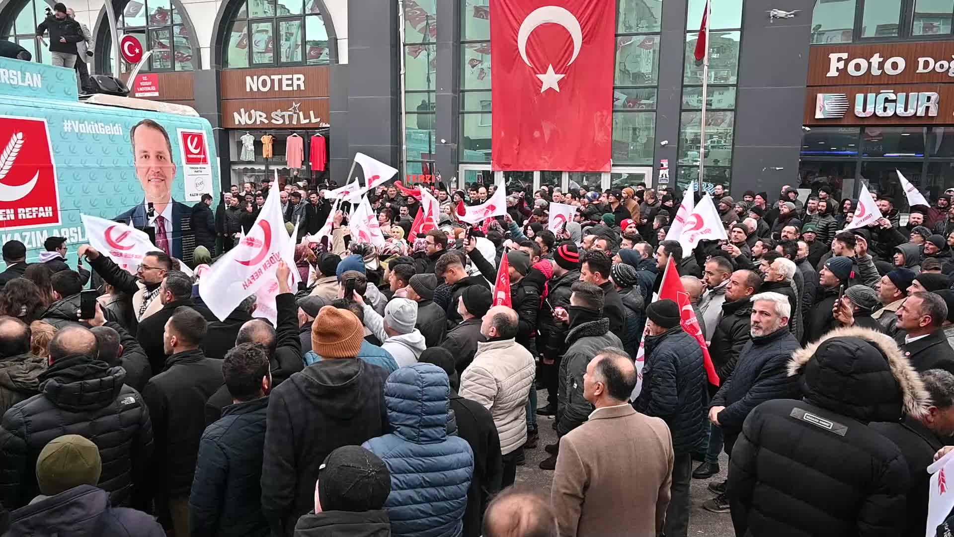 FATİH ERBAKAN YOZGAT’TA KONUŞTU: "YENİDEN REFAH PARTİMİZ ŞU ANDA SEÇİMLERİN ANAHTAR PARTİSİ HALİNE GELMİŞ DURUMDA"