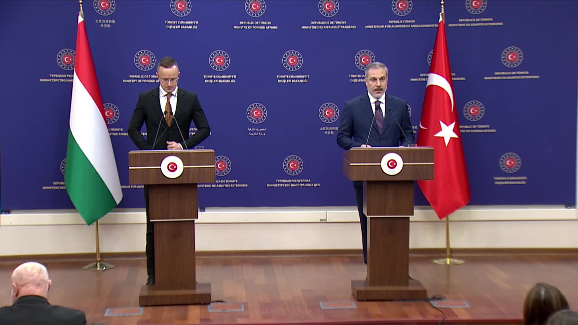 FİDAN: "MACARİSTAN'IN AB DÖNEM BAŞKANLIĞINDA GÜMRÜK BİRLİĞİ'NİN GÜNCELLENMESİ VE VİZE SERBESTİSİ KONULARINDA İLERLEME SAĞLANMASINI TEMENNİ EDİYORUZ"