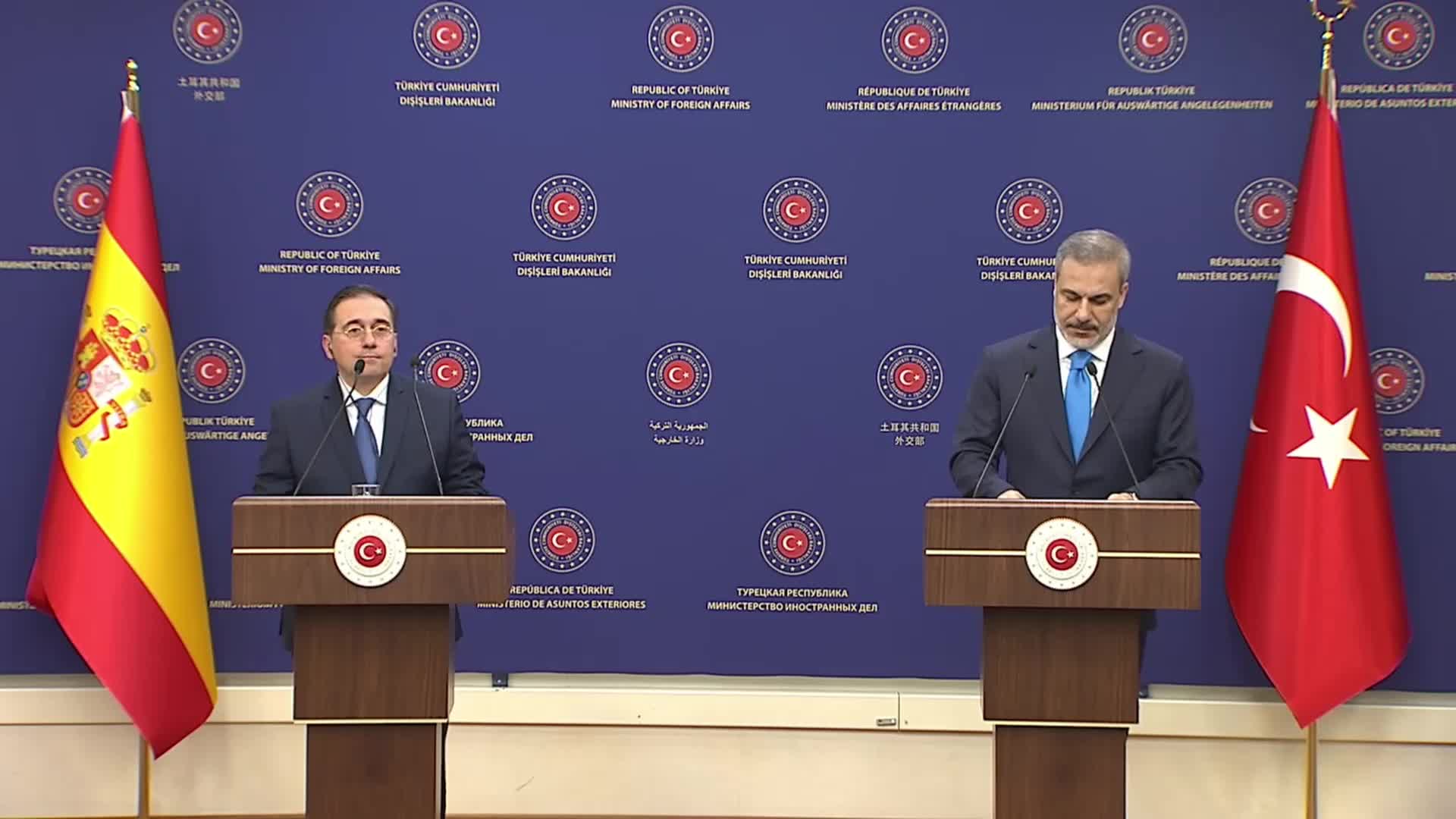 HAKAN FİDAN: "İSPANYA, AB ÜYELİK SÜRECİMİZE SAMİMİ DESTEK OLAN ÜLKELER ARASINDA"