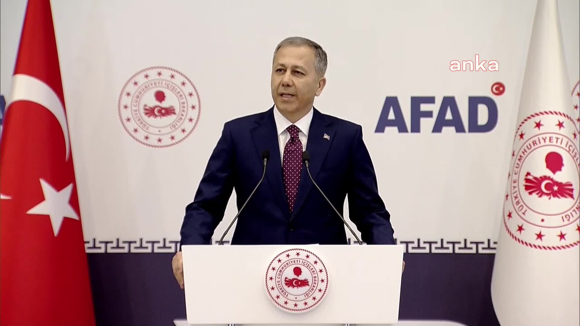 İÇİŞLERİ BAKANI YERLİKAYA : “BİNGÖL’DE, MALATYA’DA, ELAZIĞ’DA VE İZMİR’DEKİ O DEPREMLERİ NASIL ATLATIP, BİNALARI NASIL SAHİPLERİNE TESLİM ETTİYSEK; 11 İLİMİZDE DE BUNU GERÇEKLEŞTİRECEK VE KONUTLARINI SAHİPLERİNE TESLİM EDECEĞİZ”