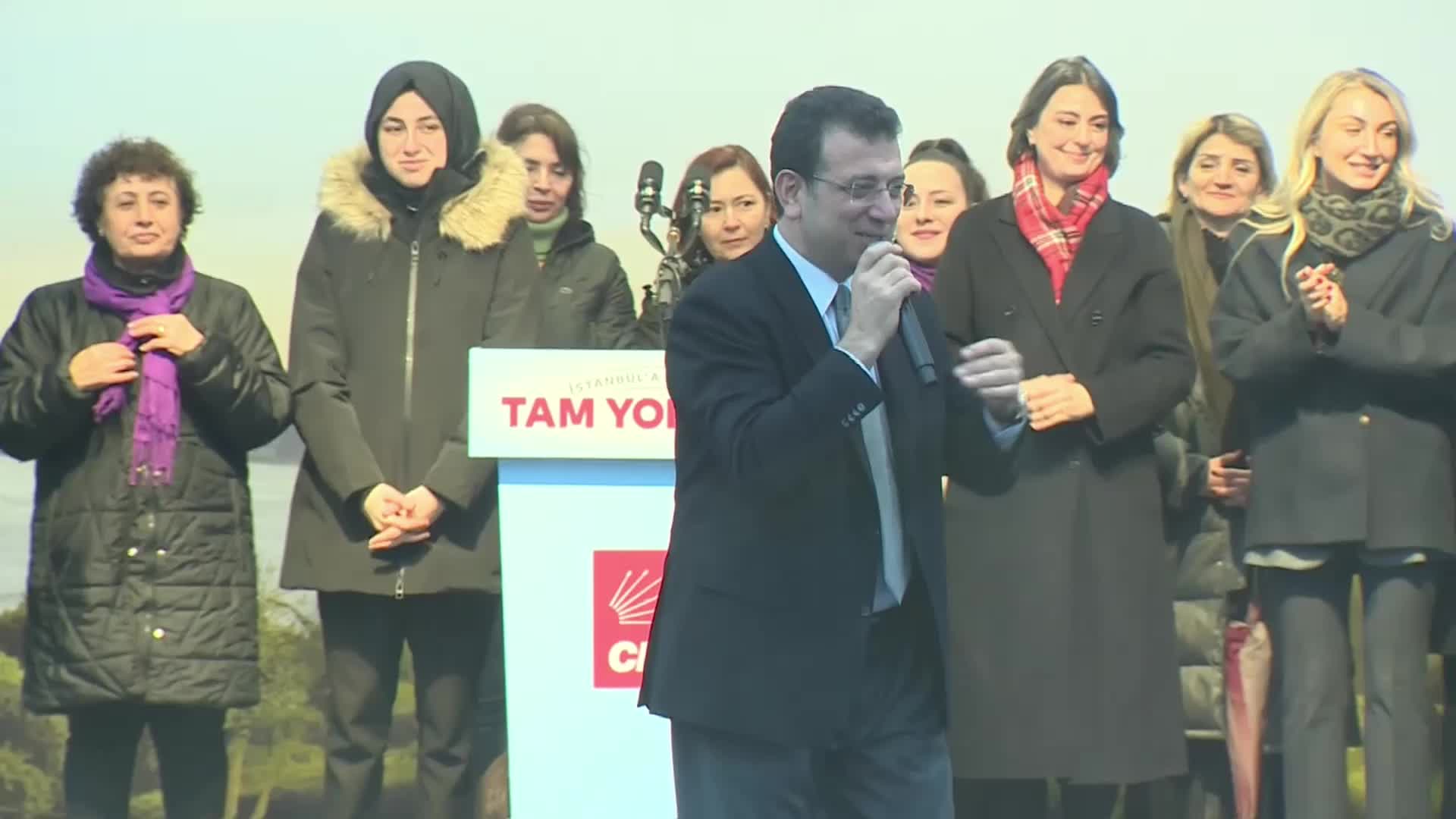 İMAMOĞLU: “İTHAL ADAY, İŞGALCİLER İÇİN BİR GECEDE İMAR ÇIKARTTI, BU AKLA, İSTANBUL EMANET EDİLEBİLİR Mİ”