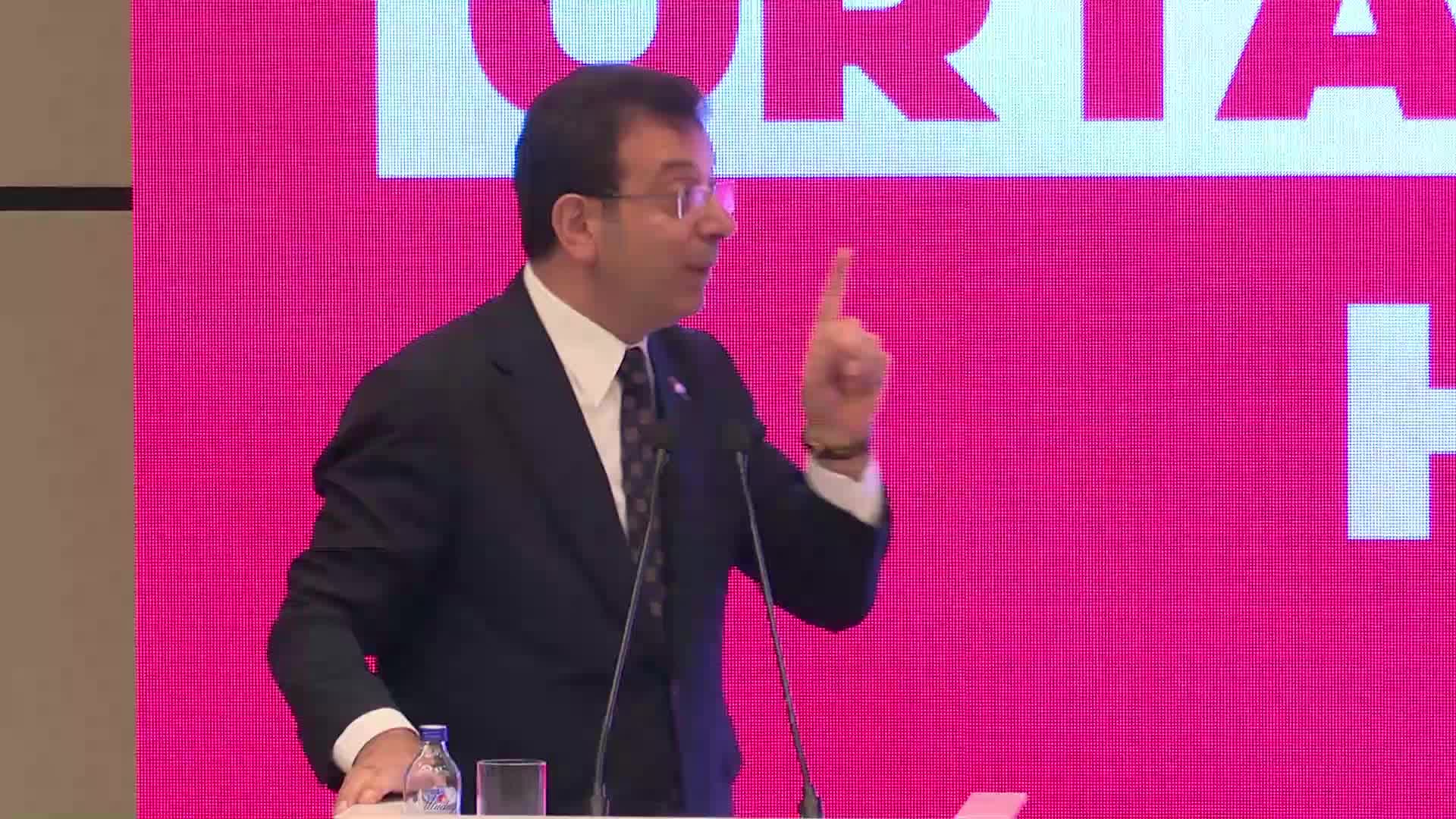 İmamoğlu: "Yaptıranı seçmeyin bir daha, siz biliyorsunuz yaptıranı, seçmeyeceksiniz. Yani gökyüzünü ben satarım ona göre de yerim, harcarım diyeni seçtirmeyeceksiniz” 