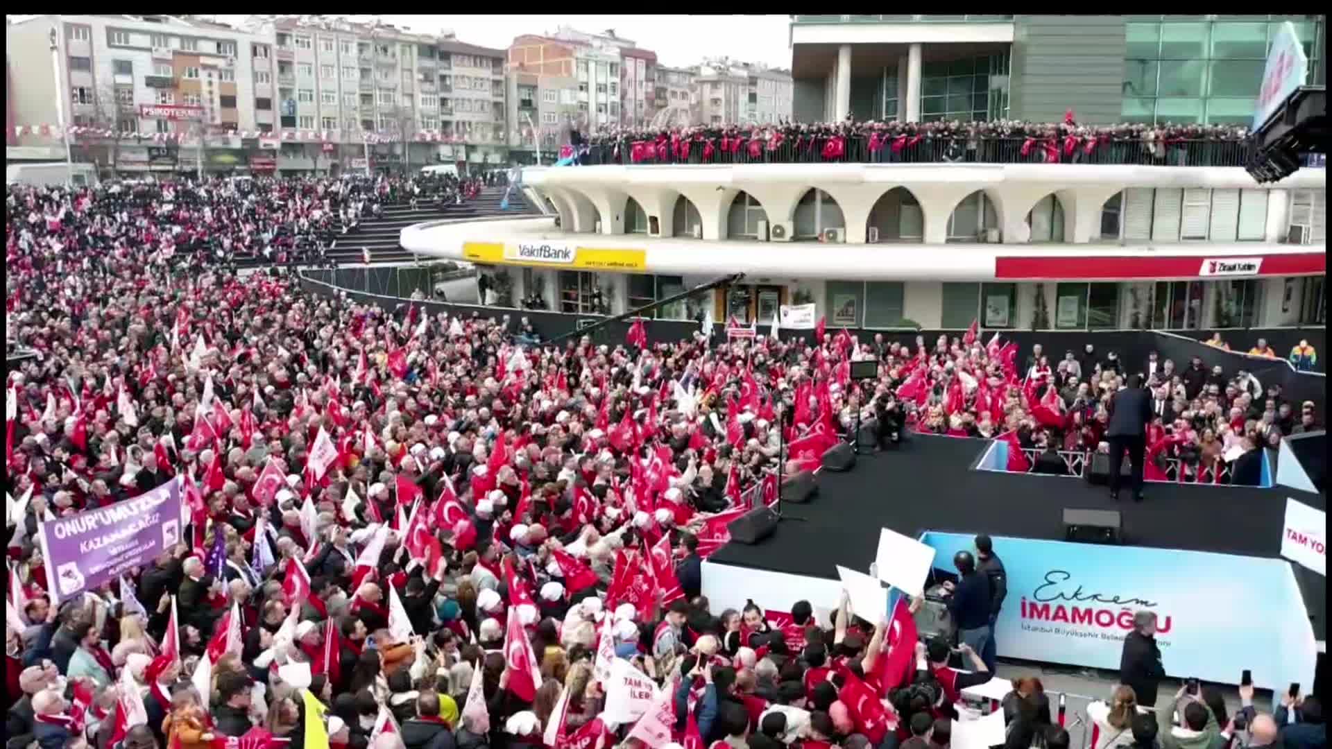 İMAMOĞLU’NDAN KURUM’A ‘GAZZE’YE YARDIM’ DAVETİ: “SENİ  SULTANGAZİ'DEKİ TESİSLERİMİZE DAVET EDİYORUM; GEL. DAVETİMİZ DE ASİLDİR, MİSAFİRPERVERLİĞİMİZ DE”