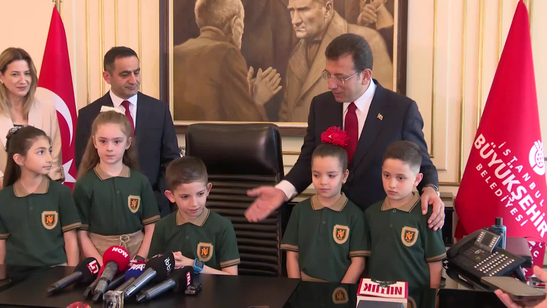 İmamoğlu'nun 23 Nisan'da koltuğunu devrettiği çocuk başkanın talimatları yerine getiriliyor