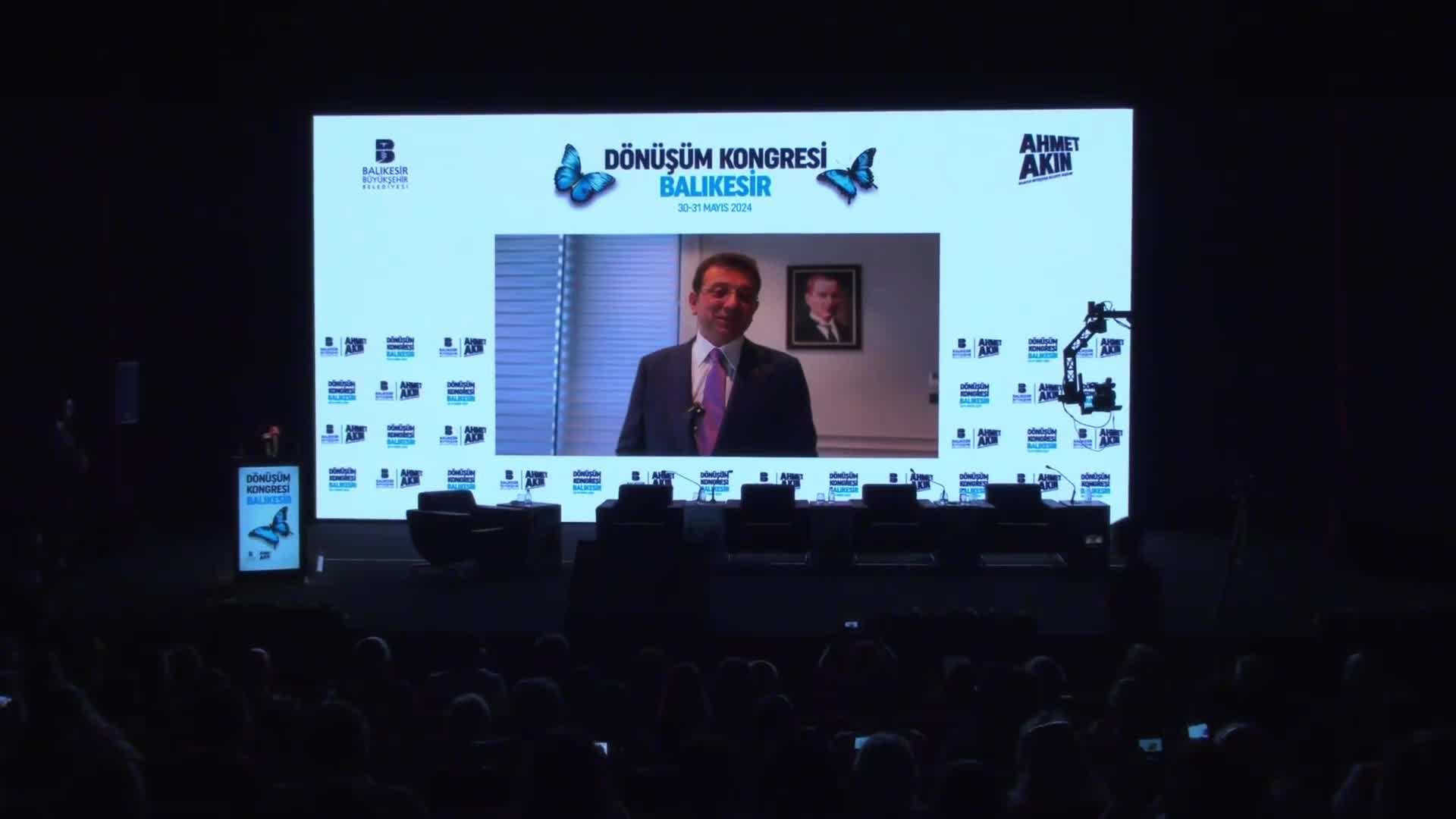 İmamoğlu'nun Balıkesir Dönüşüm Kongresi mesajı: "Milletimiz çok yönlü bir dönüşüm talimatını bize verdi"
