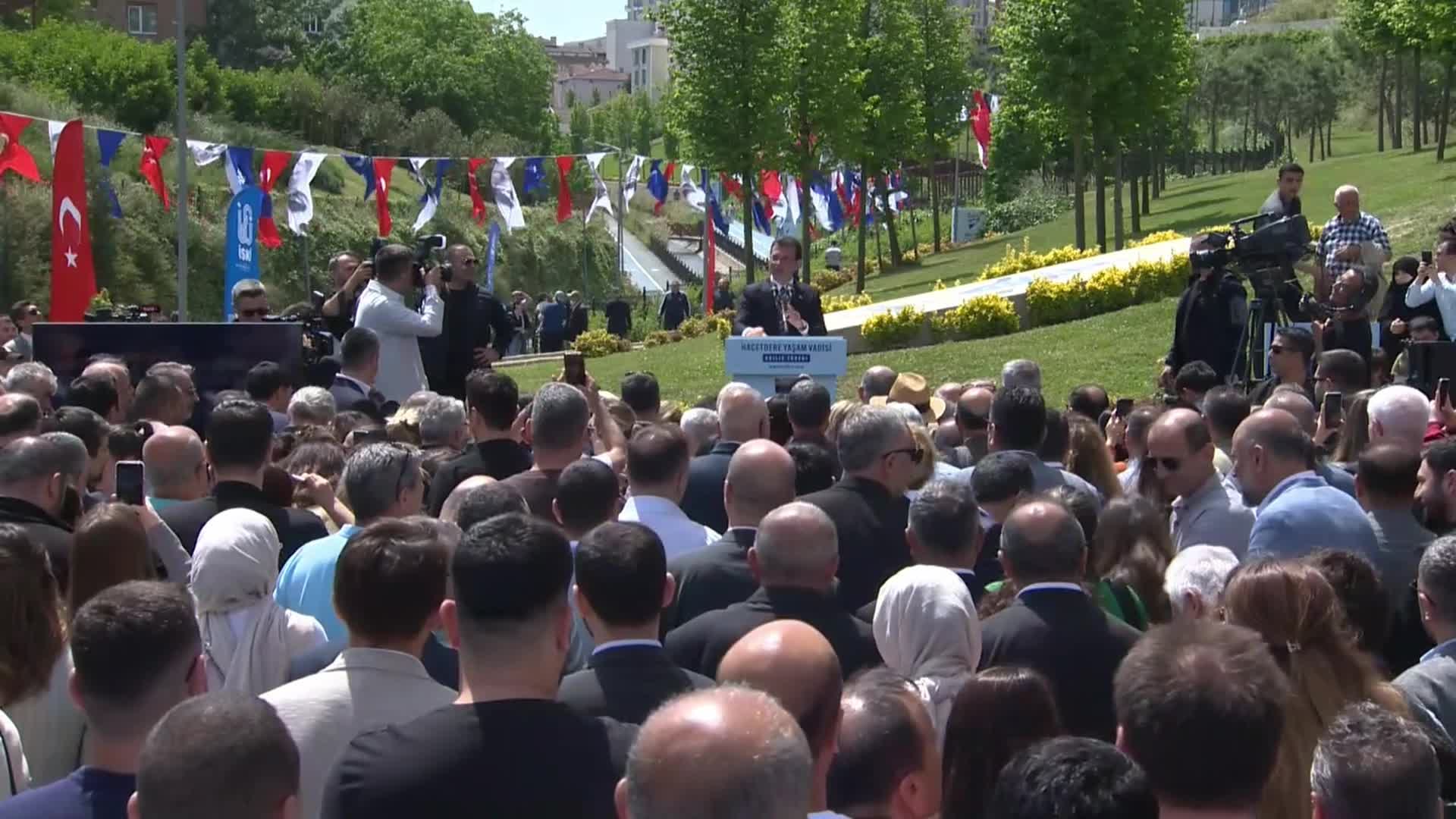 İstanbul Büyükşehir Belediye Başkanı İmamoğlu: "Yolumuz hak, hukuk, adalet, Cumhuriyet, demokrasi ve Atatürk’ümüzün yoludur"