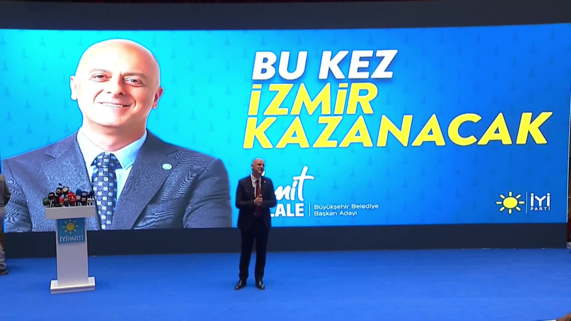 İYİ PARTİ İZMİR BÜYÜKŞEHİR BELEDİYE BAŞKAN ADAYI ÜMİT ÖZLALE: İZMİR'İ TEKRARDAN ATATÜRK'ÜN VİZYONUNA GERİ DÖNÜŞTÜRECEĞİZ