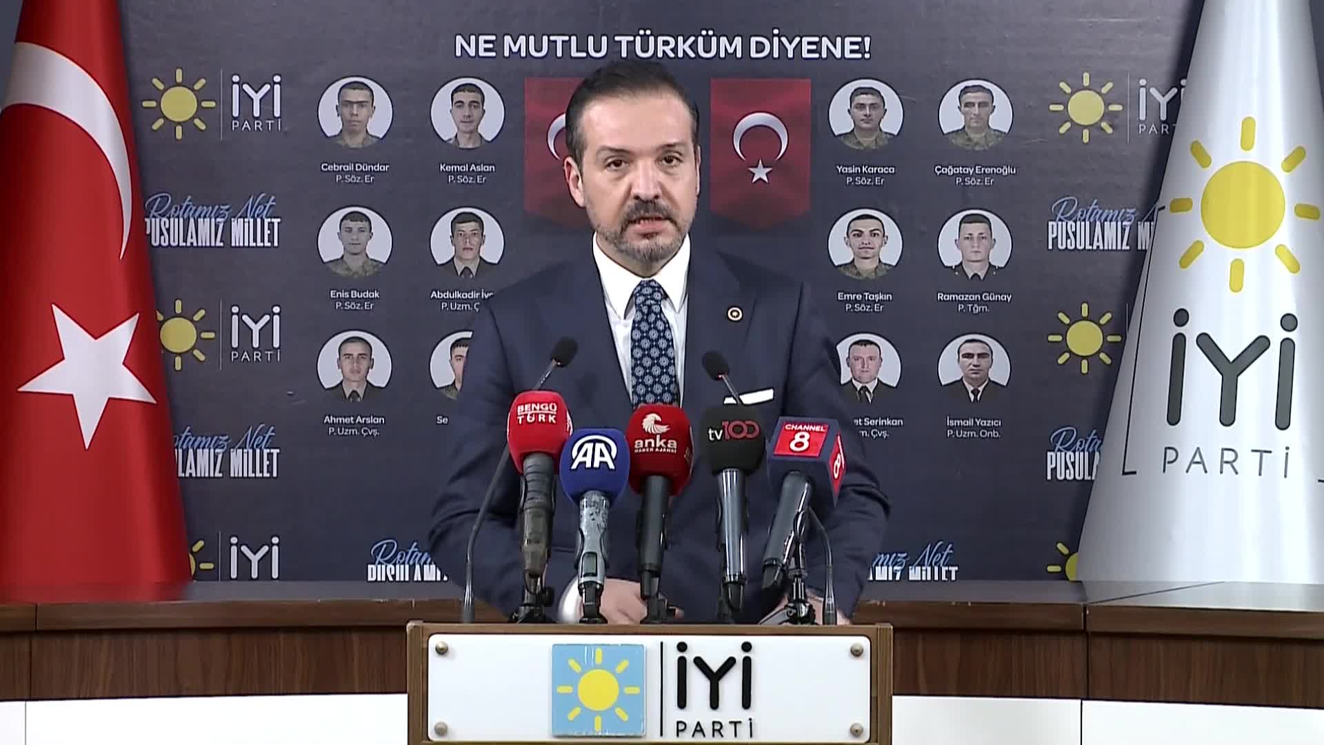 KÜRŞAD ZORLU: “SÜREGELEN OPERASYONLARIN SİYASİ, ASKERÎ VE STRATEJİK HEDEFİNİN MECLİS’İMİZLE PAYLAŞILMASININ BÜYÜK ÖNEM TAŞIDIĞINA İNANIYORUZ”