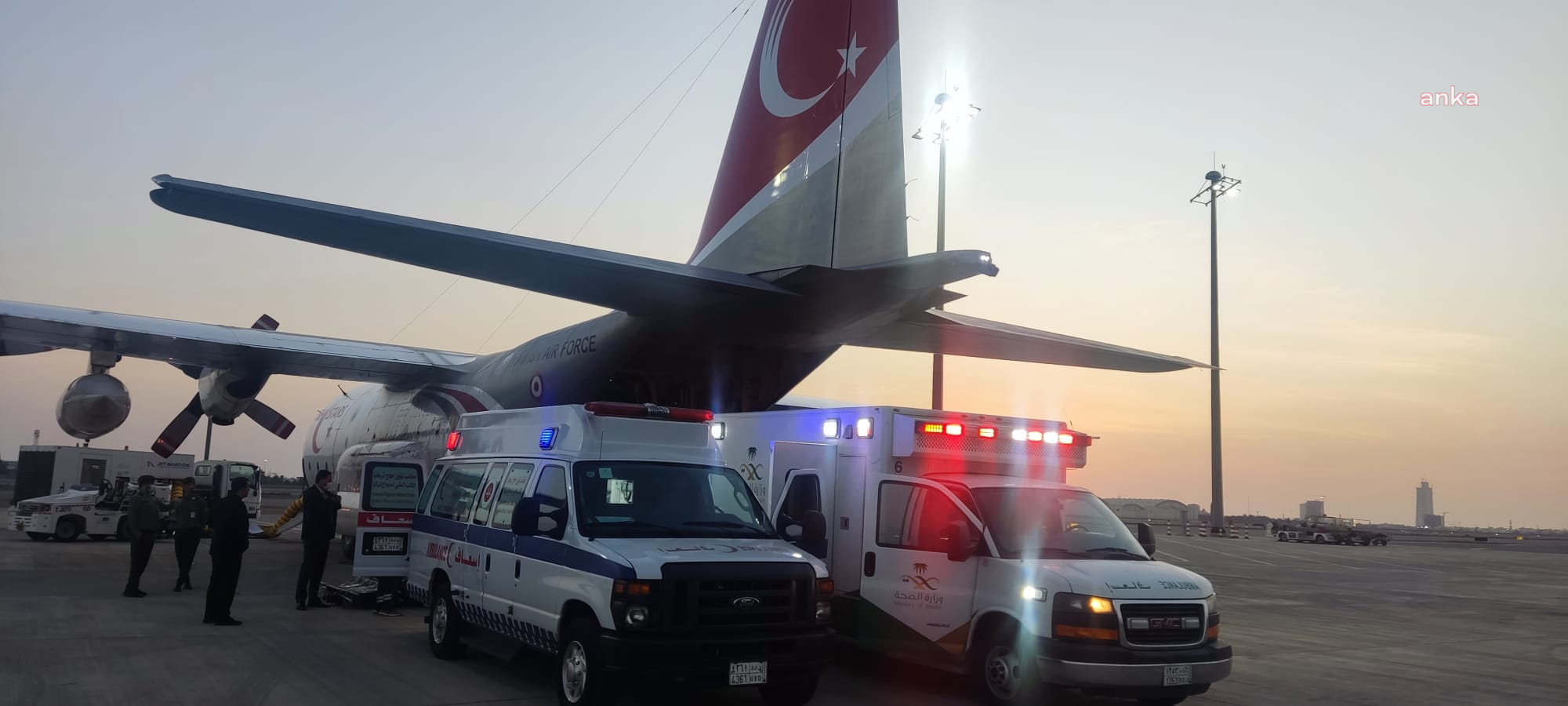 Milli Savunma Bakanlığı, hac ziyareti sırasında yaralanan yurttaşların Türkiye'ye nakli için uçak görevlendirdi 