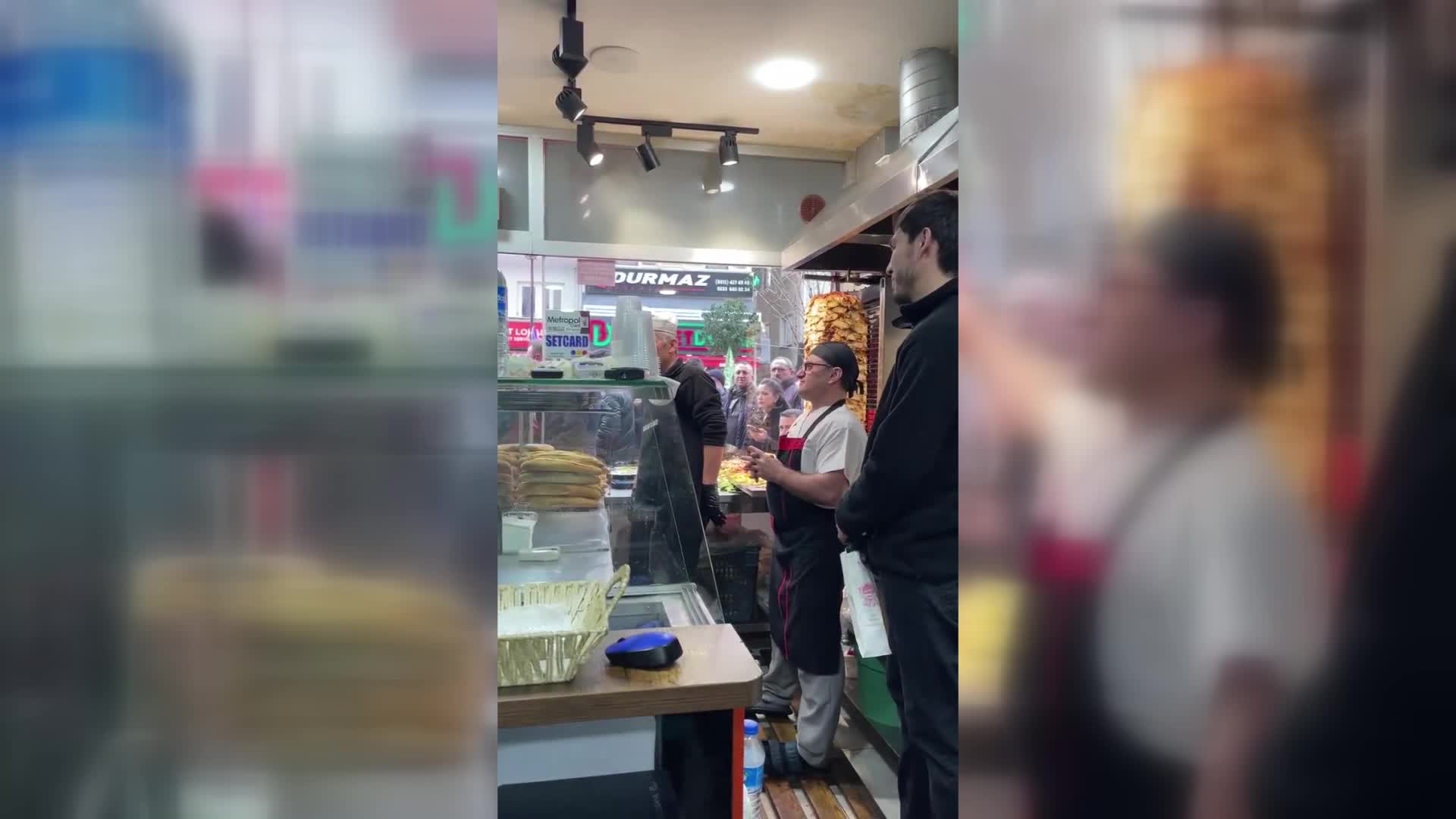 MURAT KURUM İLE DÖNER USTASI ARASINDA DİKKAT ÇEKEN DİYALOG