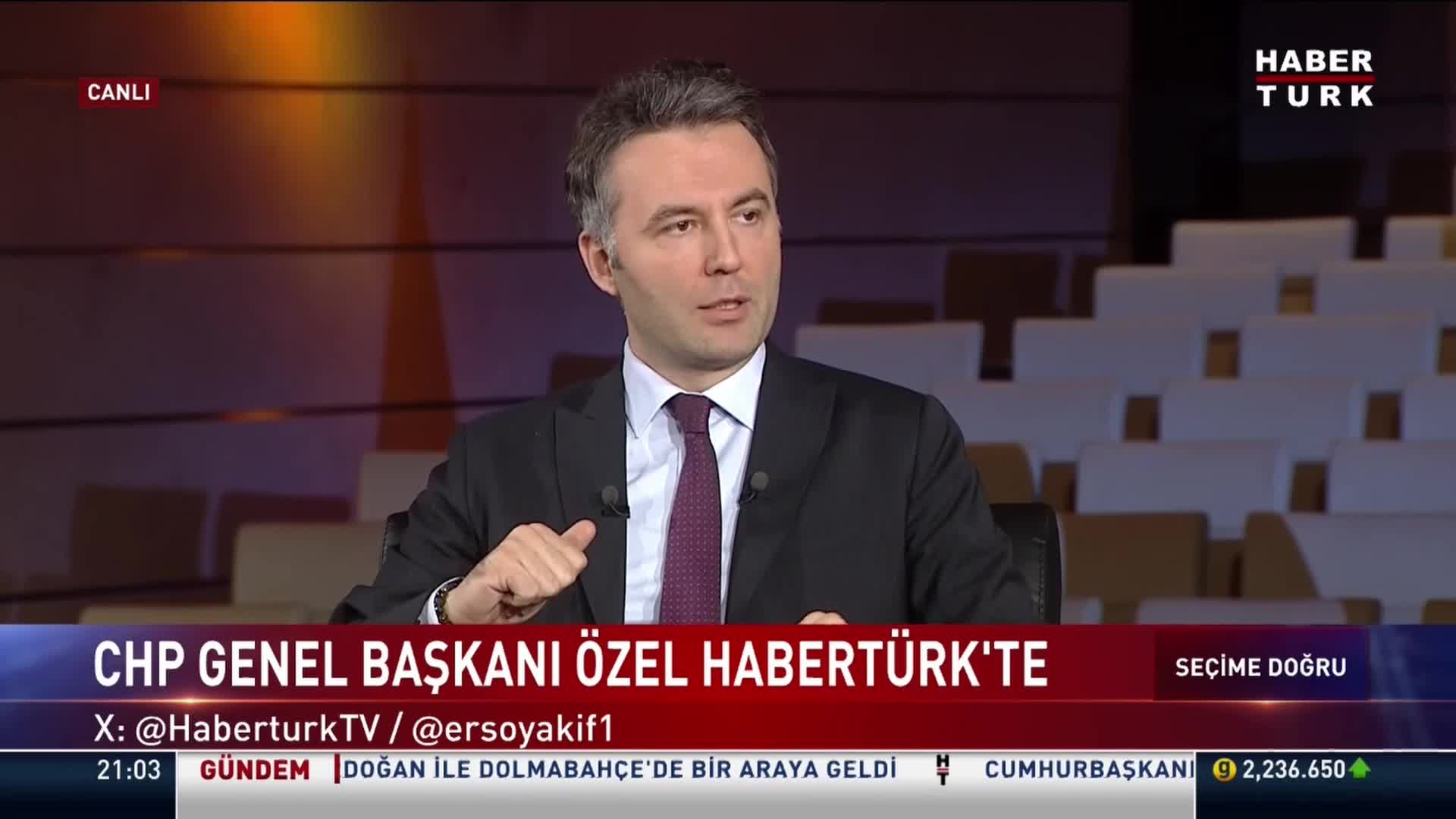 ÖZGÜR ÖZEL: "GENEL SEÇİMLERDE PARTİYİ İKTİDAR YAPACAĞIM, YAPMAZSAM BİR GÜN GÖREVDE DURMAM" 