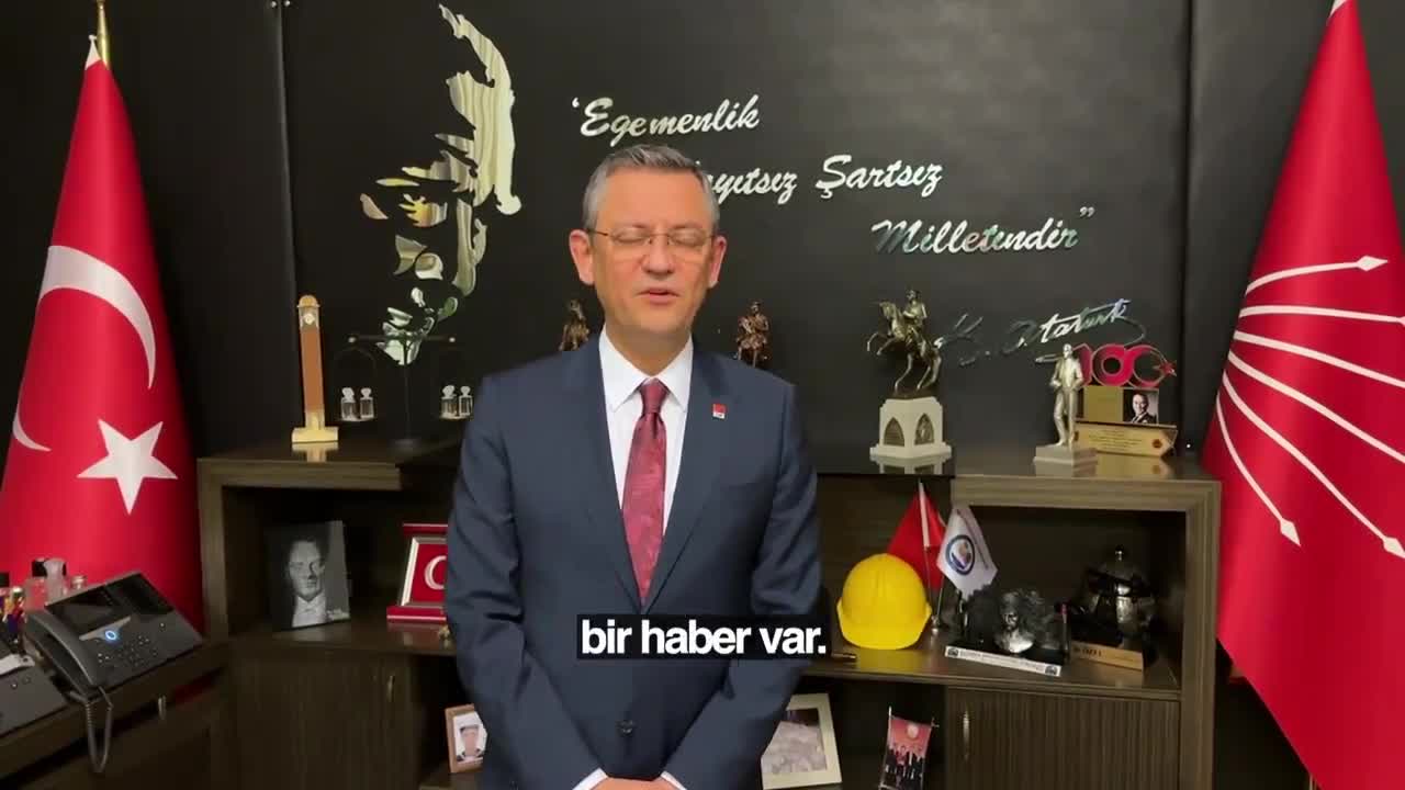ÖZGÜR ÖZEL: "TEPKİLER ÜZERİNE ŞİMDİ GÖSTERMELİK BİR İYİLEŞTİRME YAPIYORLAR. EN DÜŞÜK EMEKLİ MAAŞI ASGARİ ÜCRETE EŞİTLENENE KADAR KONUŞMAYA DEVAM EDECEĞİZ"