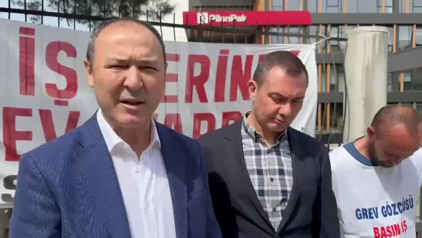 PİLENPAK İŞÇİLERİ İŞVERENİN BANKA HESABINA HACİZ KOYDURDU... BASIN-İŞ GENEL BAŞKANI NİGAR: "MÜCADELEMİZE KAZANINCAYA KADAR DEVAM EDECEĞİZ"