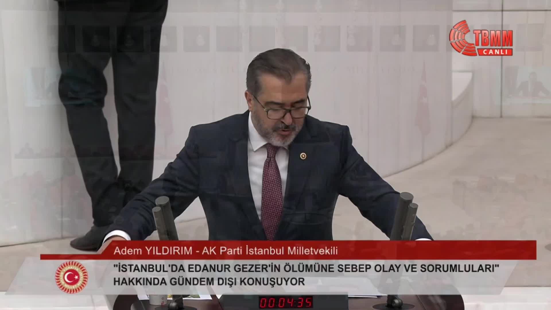 TBMM GENEL KURULU'NDA AKP VE CHP MİLLETVEKİLERİ ARASINDA "İBB ÇUKURU" TARTIŞMASI... MURAT EMİR: "TABİİ Kİ GEREĞİNİ YAPACAĞIZ AMA BUNDAN SİYASET ÜRETELİM DİYORSANIZ BAŞKA KAPIYA"