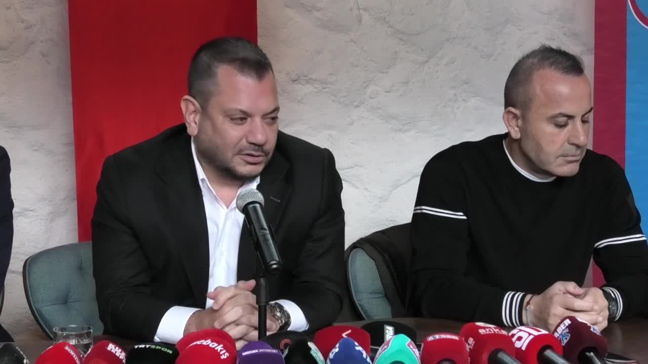 TRABZONSPOR BAŞKANI ERTUĞRUL DOĞAN: "HAKEMLERLE ALAKALI KONULARIN BİR AN ÖNCE ÇÖZÜMLENMESİ GEREKİYOR"