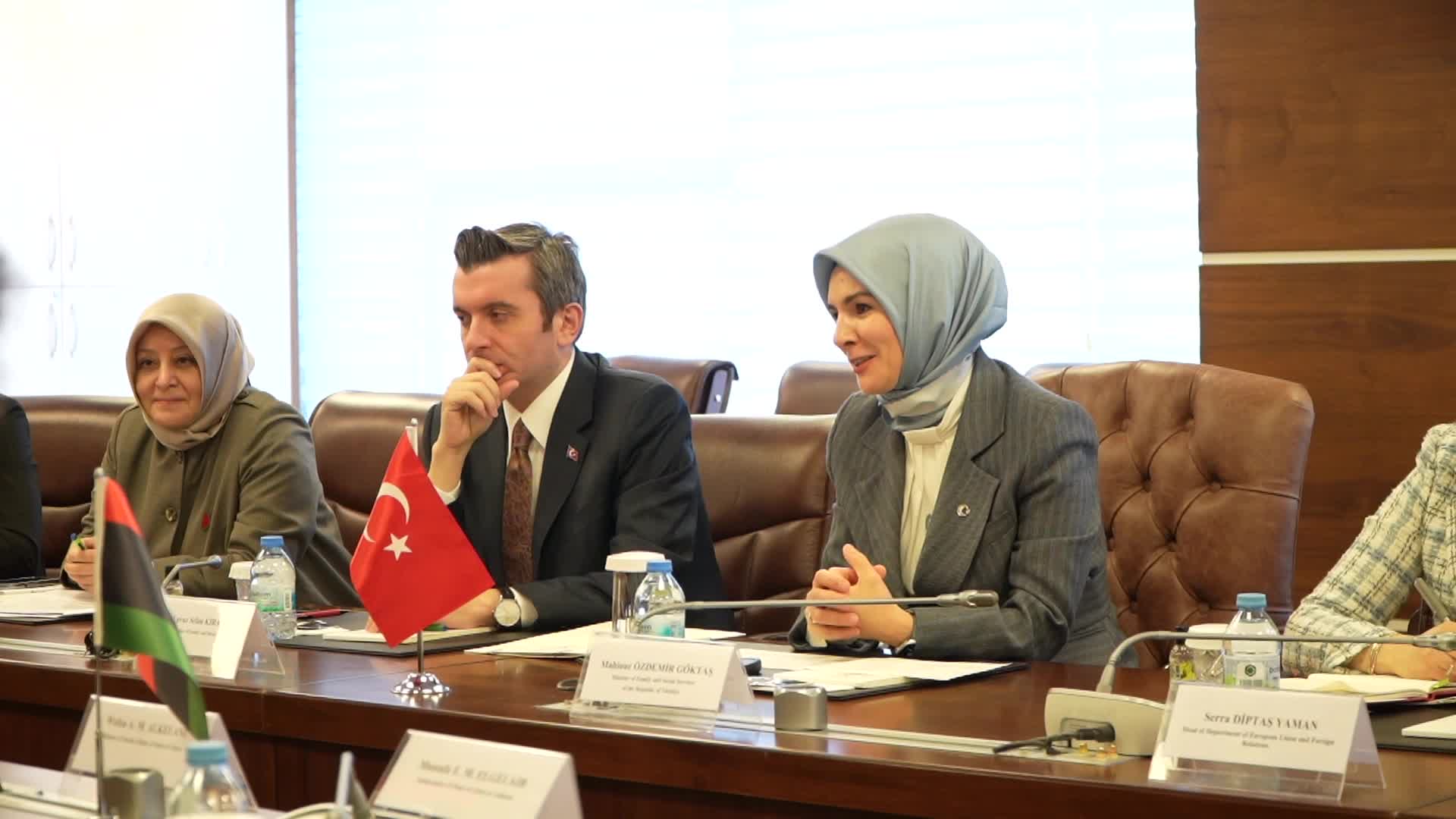 TÜRKİYE İLE LİBYA ARASINDA SOSYAL POLİTİKA ZAPTI İMZALANDI. BAKAN GÖKTAŞ: “AİLE YAPIMIZI HEDEF ALAN KÜRESEL DAYATMALARA KARŞI HEPİMİZİN SORUMLULUĞU VAR”