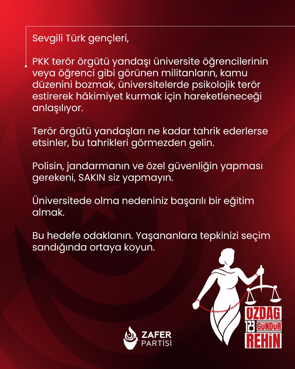Üniversitelerde Terör Örgütü Yandaşları Arttı, Güvenlik Endişeleri Yükseliyor
