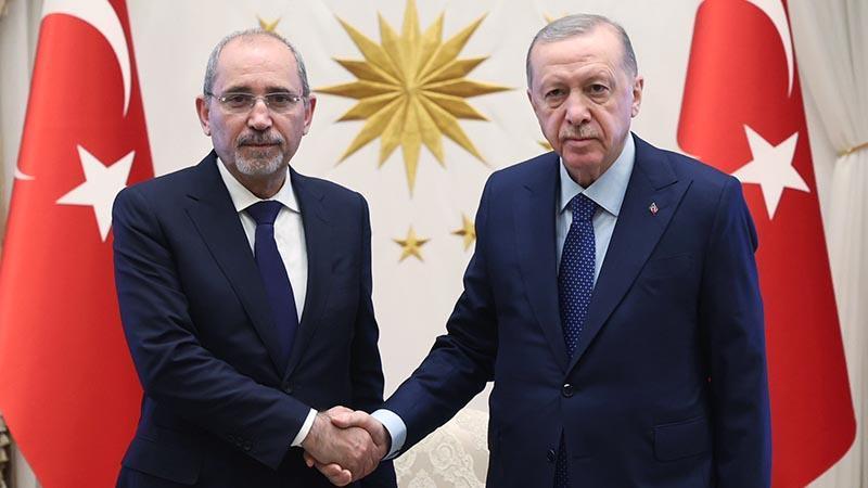 Erdoğan ile Ürdün Dışişleri Bakanı es-Safedi Görüştü