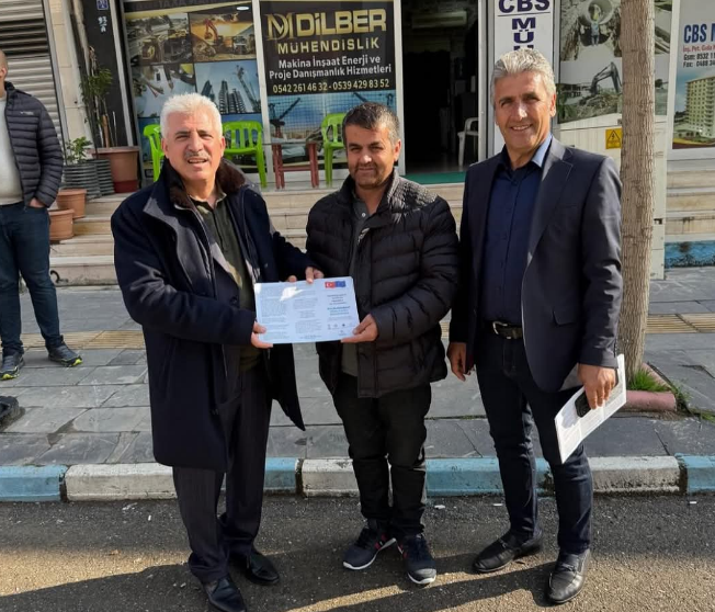 Gercüş Belediye Başkanı esnafı ziyaret etti, halk buluşmasına davet etti