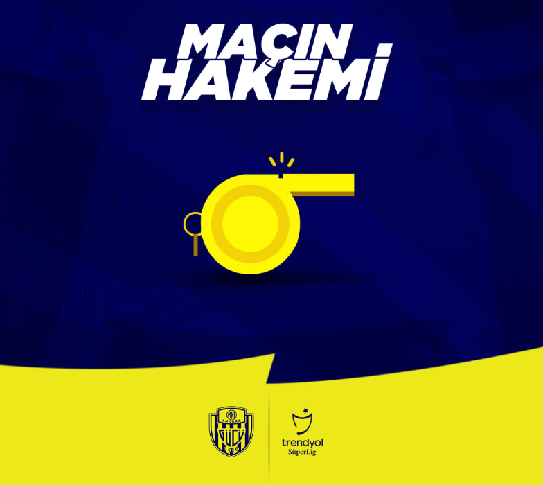 Ankaragücü ile Beşiktaş arasındaki mücadele için düdük Bahattin Şimşek'e emanet!