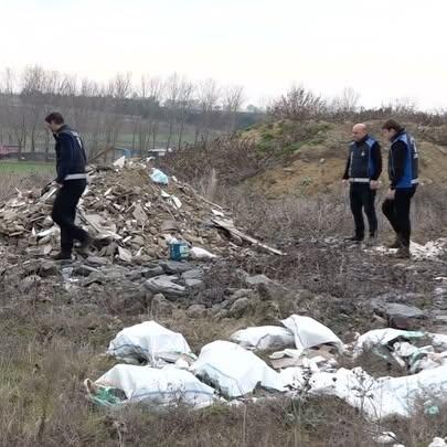 Kaçak Hafriyat Dökümleri Büyükçekmece'de Güvenlik Kameraları ile Denetimde