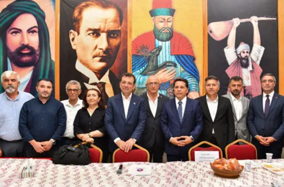 Özer ve İmamoğlu Muharrem Lokmasında Alevi Vatandaşlarla Buluştu