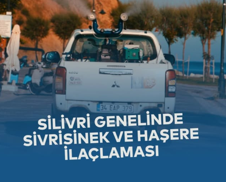 Silivri'de Sivrisinek ve Haşereyle Mücadele Devam Ediyor