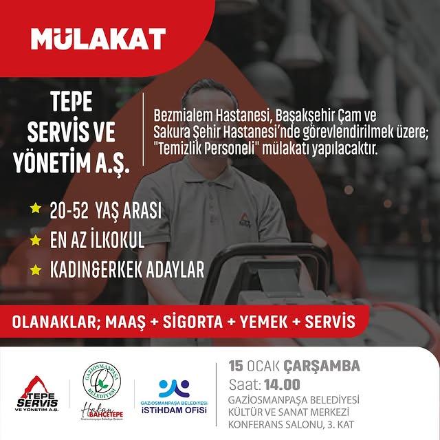 Gaziosmanpaşa'da İş Fırsatları İçin Mülakat Günleri