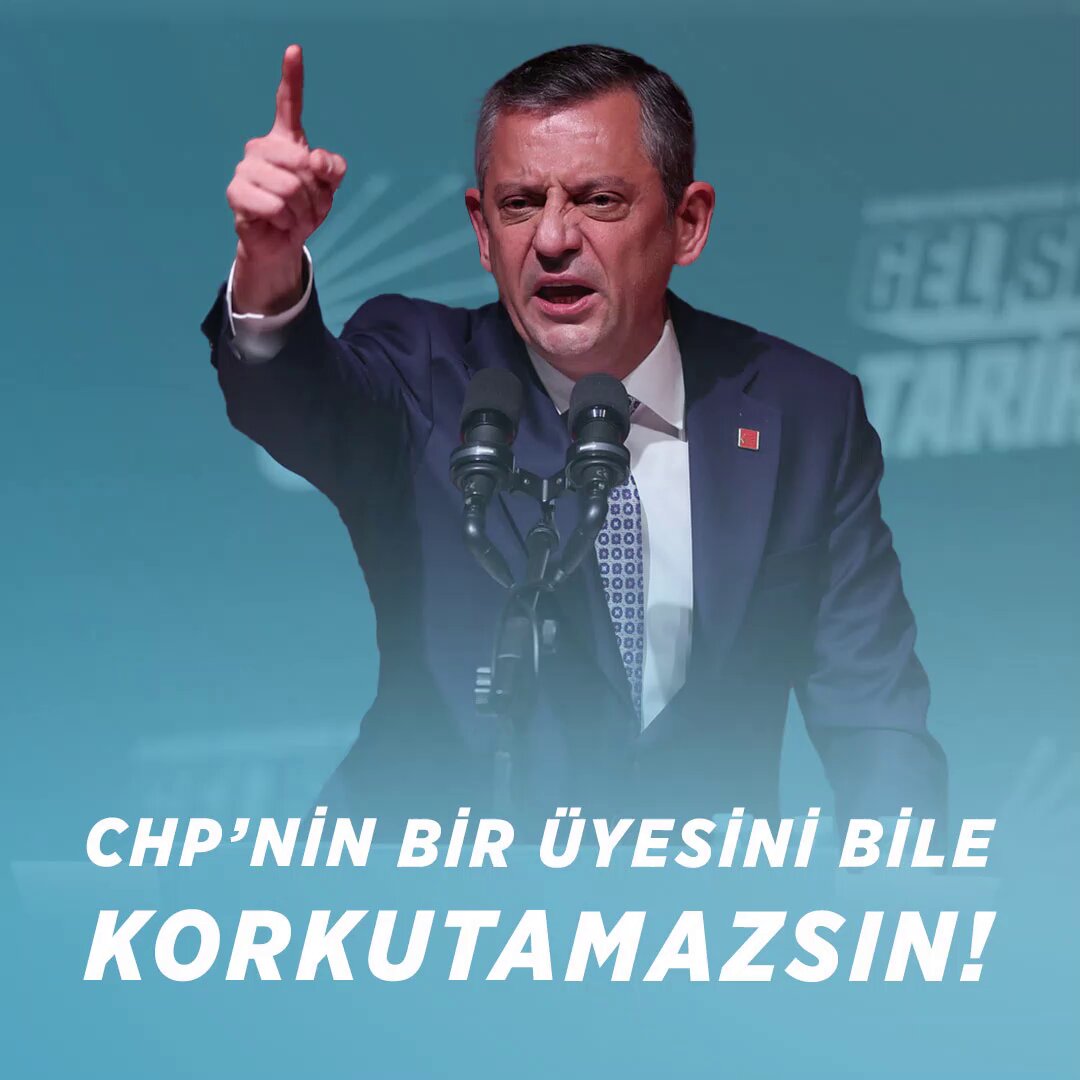 Özgür Özel'den Erdoğan'a Sert Tepki: "Korkmuyoruz!"