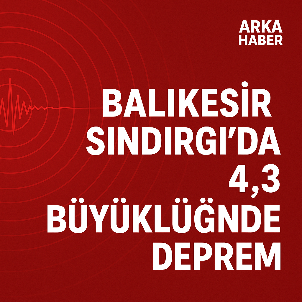 Balıkesir Sındırgı’da 4,3 Büyüklüğünde Deprem Meydana Geldi