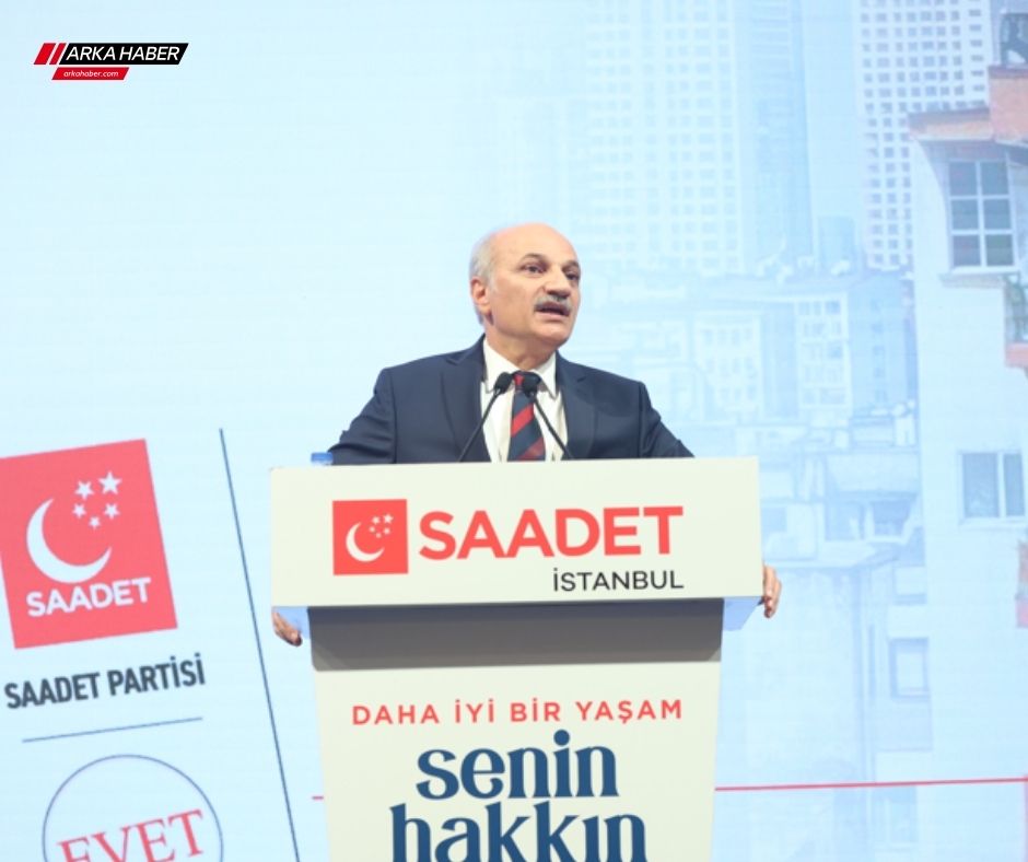 SAADET PARTİSİ İSTANBULBÜYÜKŞEHİR BELEDİYE BAŞKAN  ADAYI BİROL AYDIN, ''İSTANBUL'UN VE İSTANBULLUNUN TEMEL SORUNU GEÇİMDİR” 