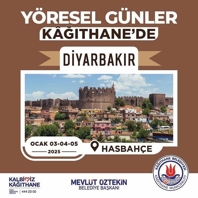 Kağıthane'de Diyarbakır Kültürünü Keşfedin: Yöresel Günler Etkinliği Başlıyor