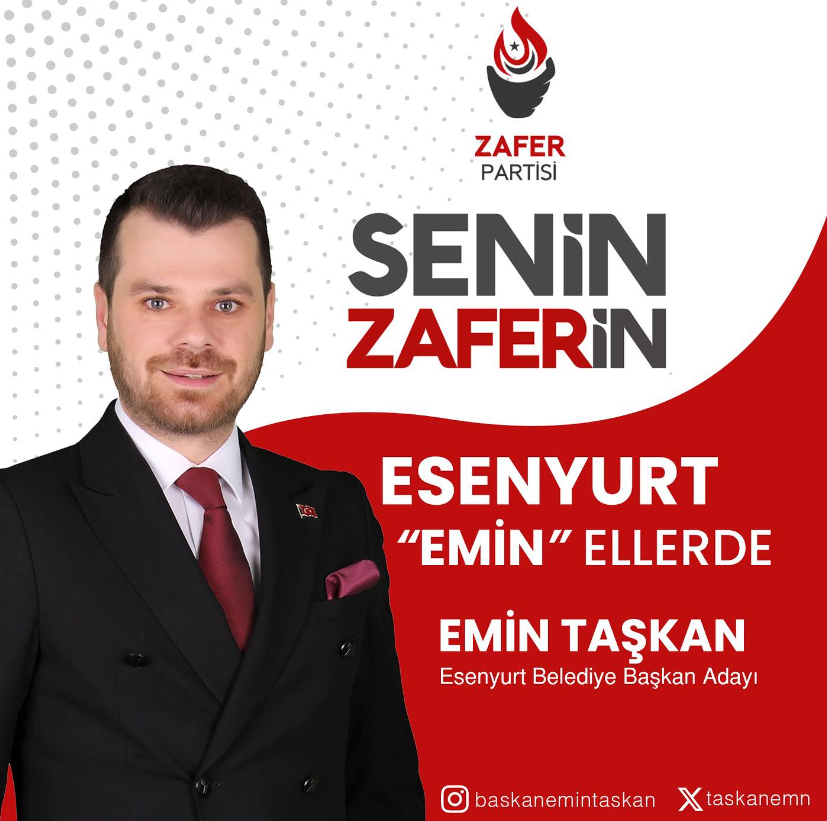ZAFER PARTİSİ ESENYURT BELEDİYE BAŞKAN ADAYI EMİN TAŞKAN, 31 MART YEREL SEÇİMLER KAPSAMINDA , ESENYURT MAHALLE MUHTARLARINA VE İLÇEDE BULUNAN DERNEKLERE ZİYARETLERE BAŞLADI.