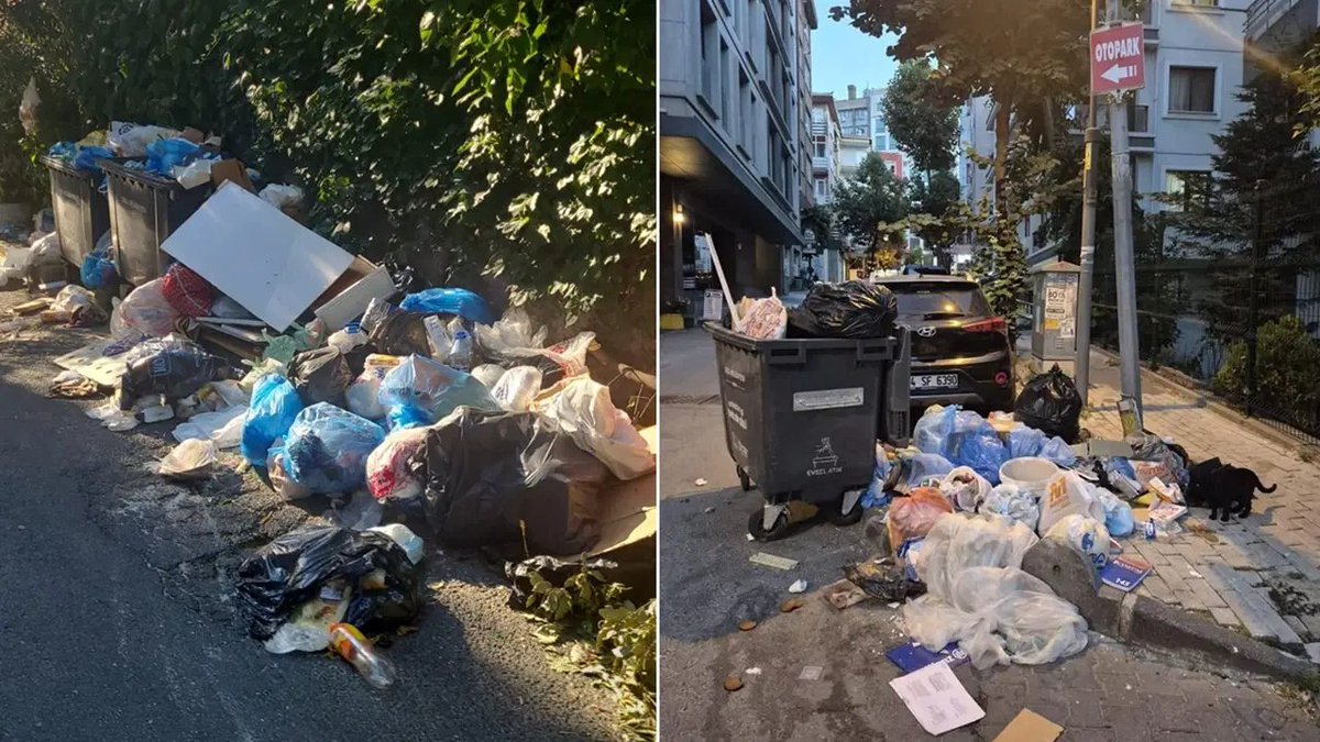 Şişli'de Çöp Sorunu Baş Göstermeye Başladı