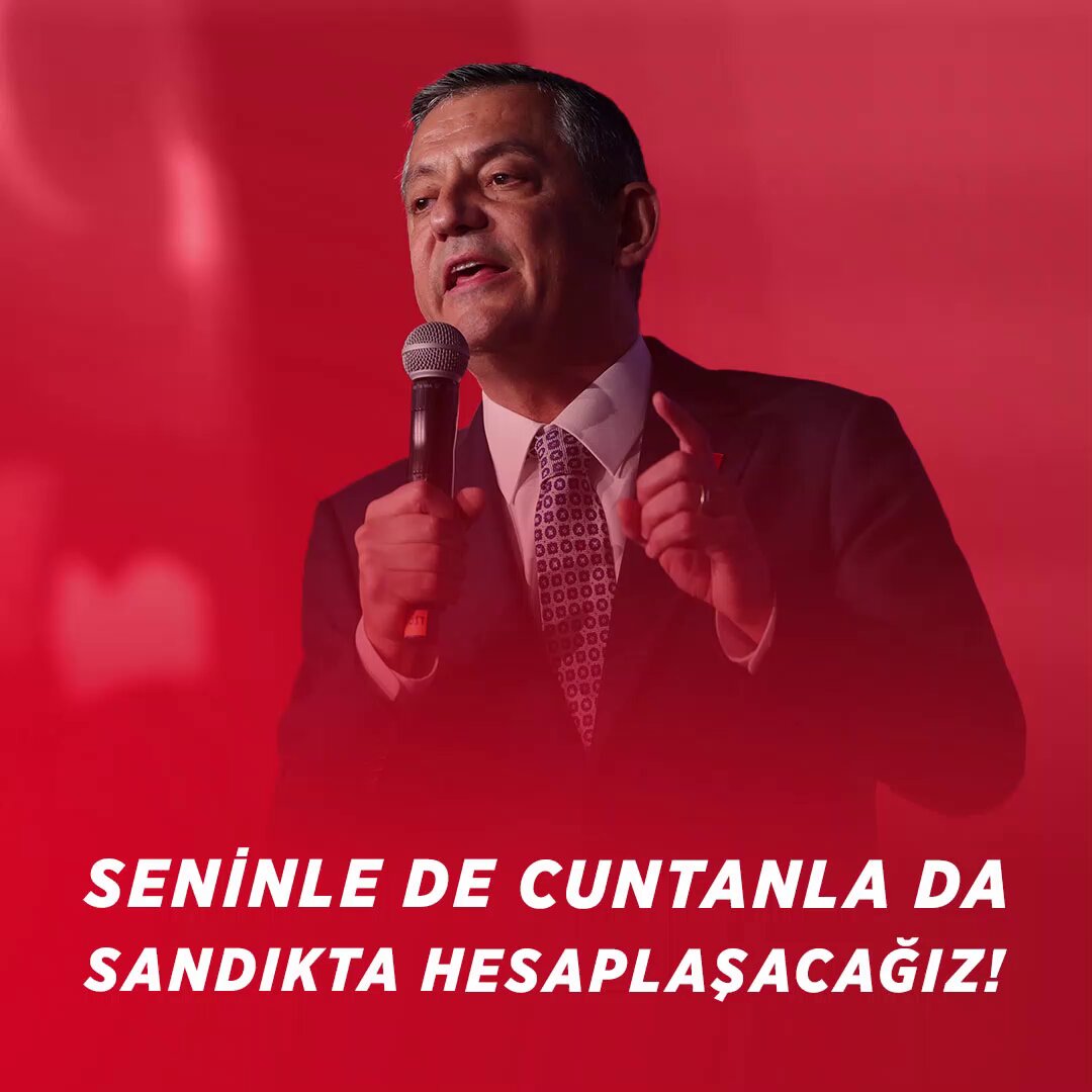 CHP Genel Başkanı Özel'den Erdoğan'a Çağrı: "Milletten Korkmayın, Karşımıza Çıkın"