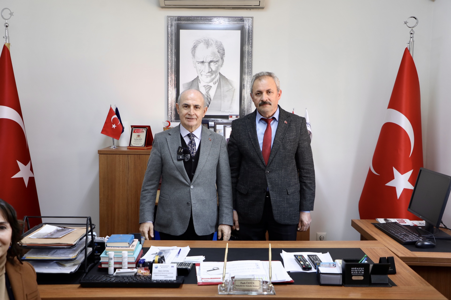 BAHÇELİEVLER MAHALLE MUHTARLIĞI TÖRENLE AÇILDI
